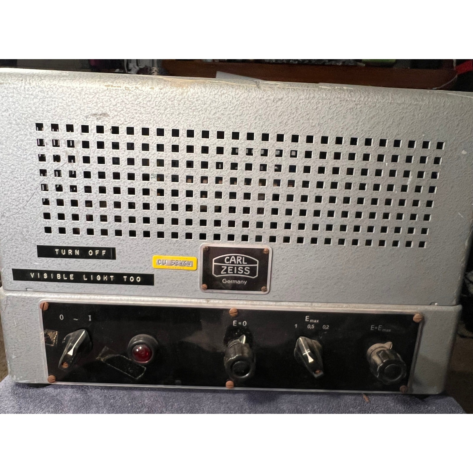 Cole-Parmer 8368-50 Vintage Hygrothermograph 7-Day Chart Recorder Untested