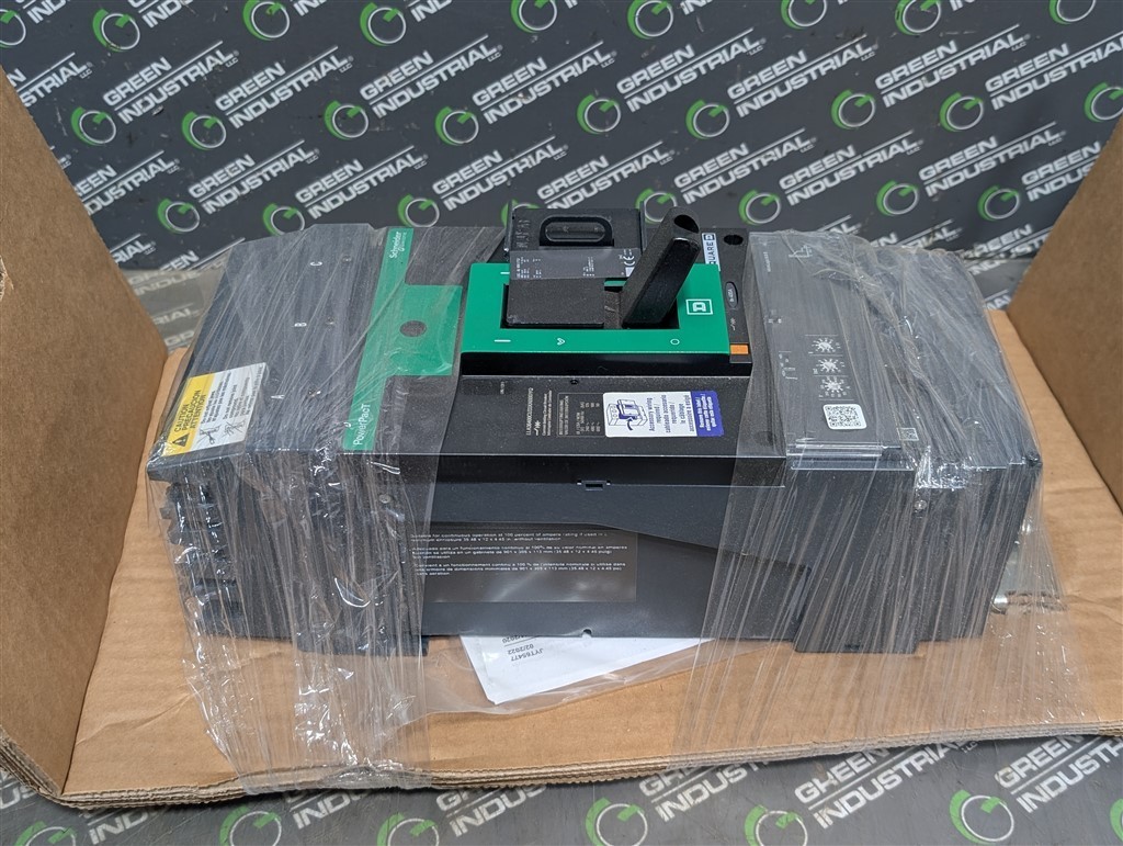 400A Square D LL 400 PowerPacT I-Line Breaker 600V 3-3S LSI LLA36400CU33XABBDYQ