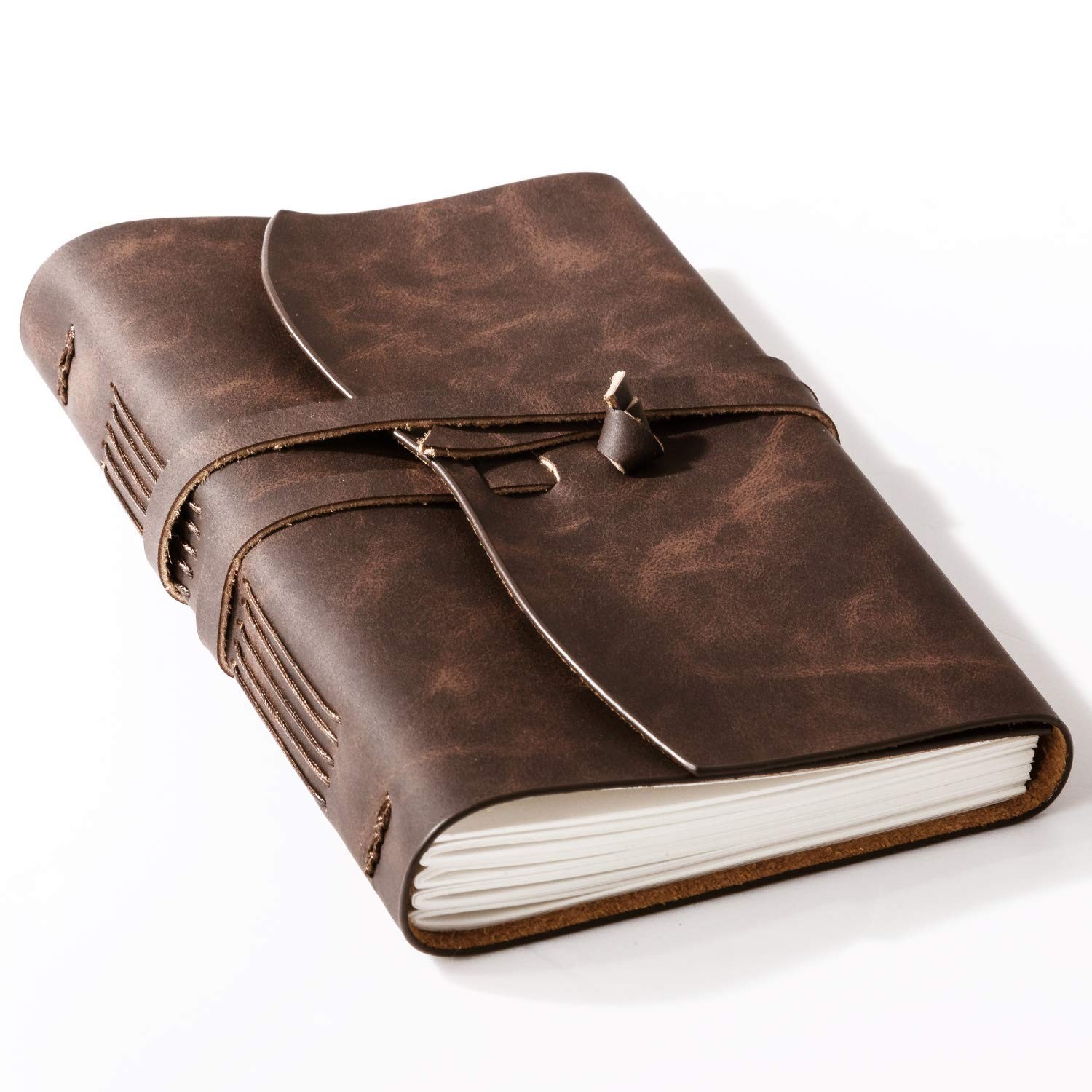 Leather Journal notebook – Rustic Handmade Leather Blank Journals Unlined
