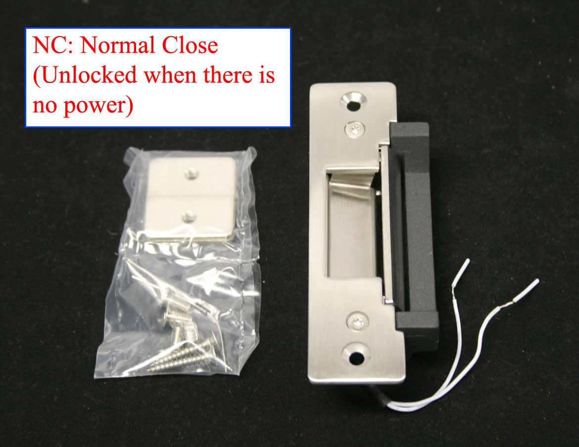 Heavy Duty Electric Door Strike – Normal Open/Normal Close – Dual Option Model