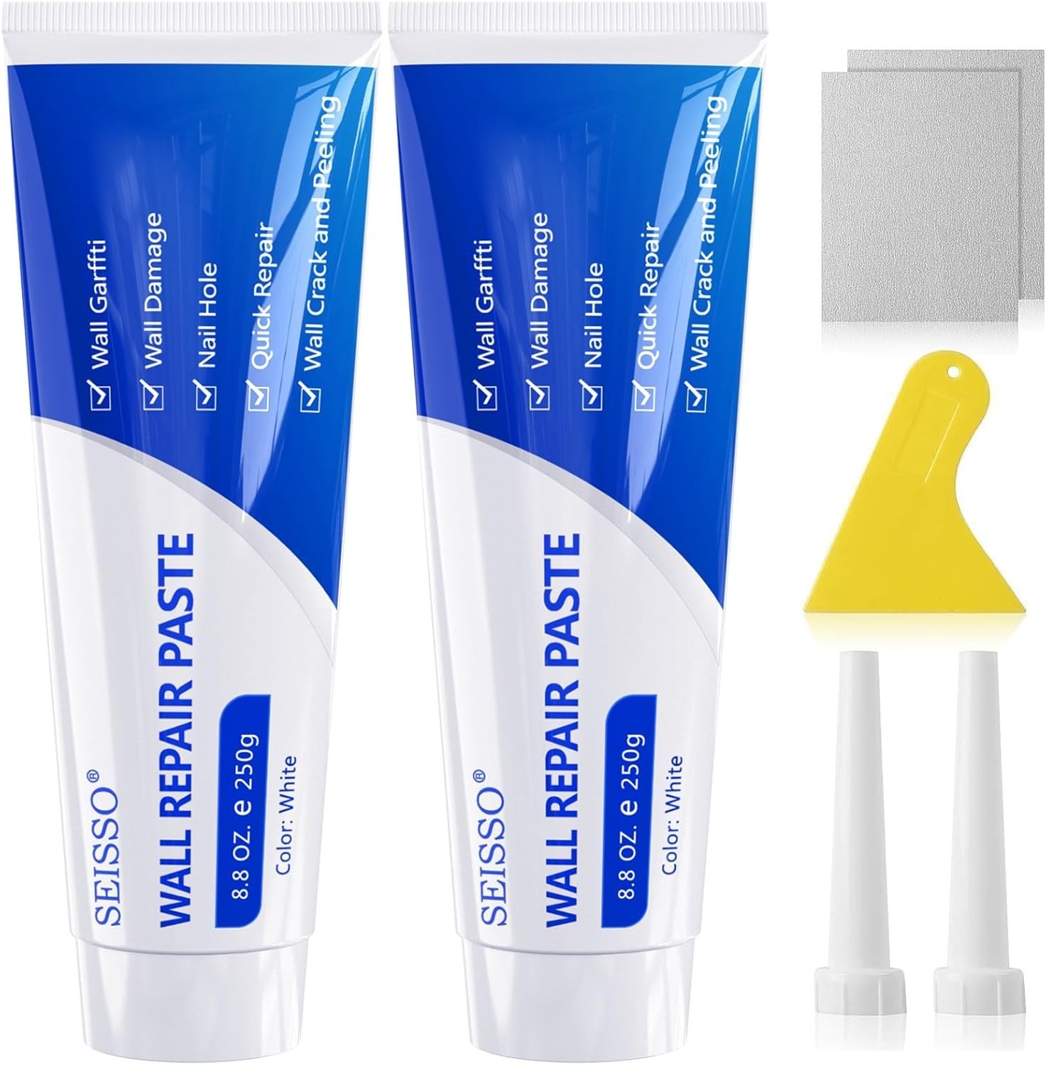 Rapid Wall Repair Solution – 500g Fast-Drying Spackle with Tools Included