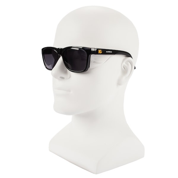 Kleenguard 49311 Safety Glasses, Maverick, Smoke Anti-Fog Lens, Polycarbonate,