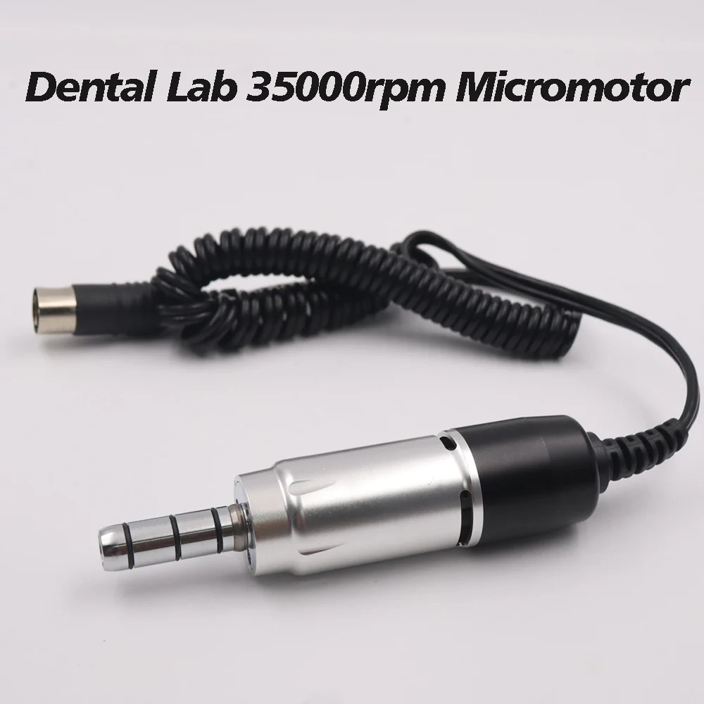 Dental Electric Micro Motor 35000RPM Polishing Handpiece E Type Connector