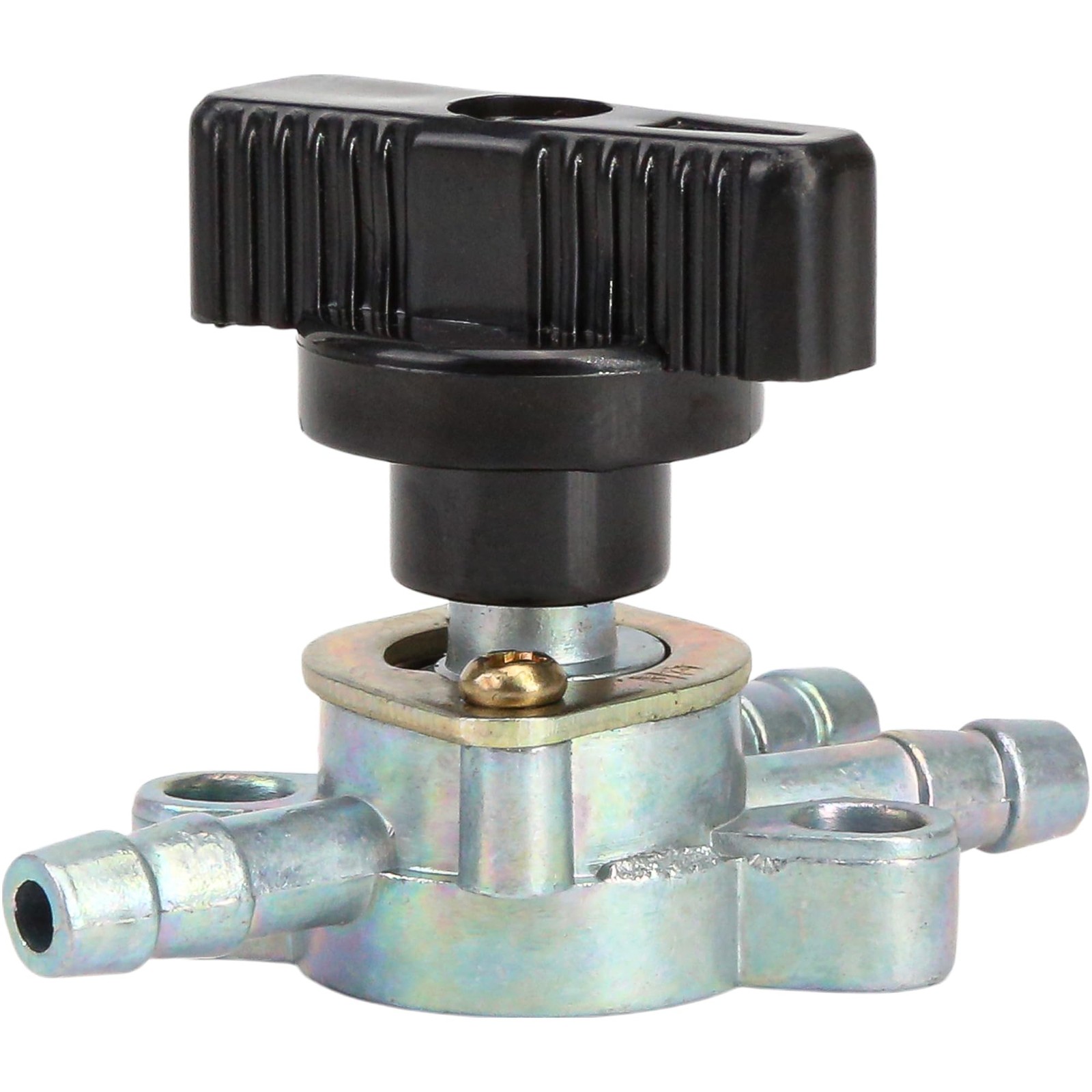 3 Way Fuel Valve Gas Petcock Tank Shut Off Switch 6.2mm (0.24 inch)