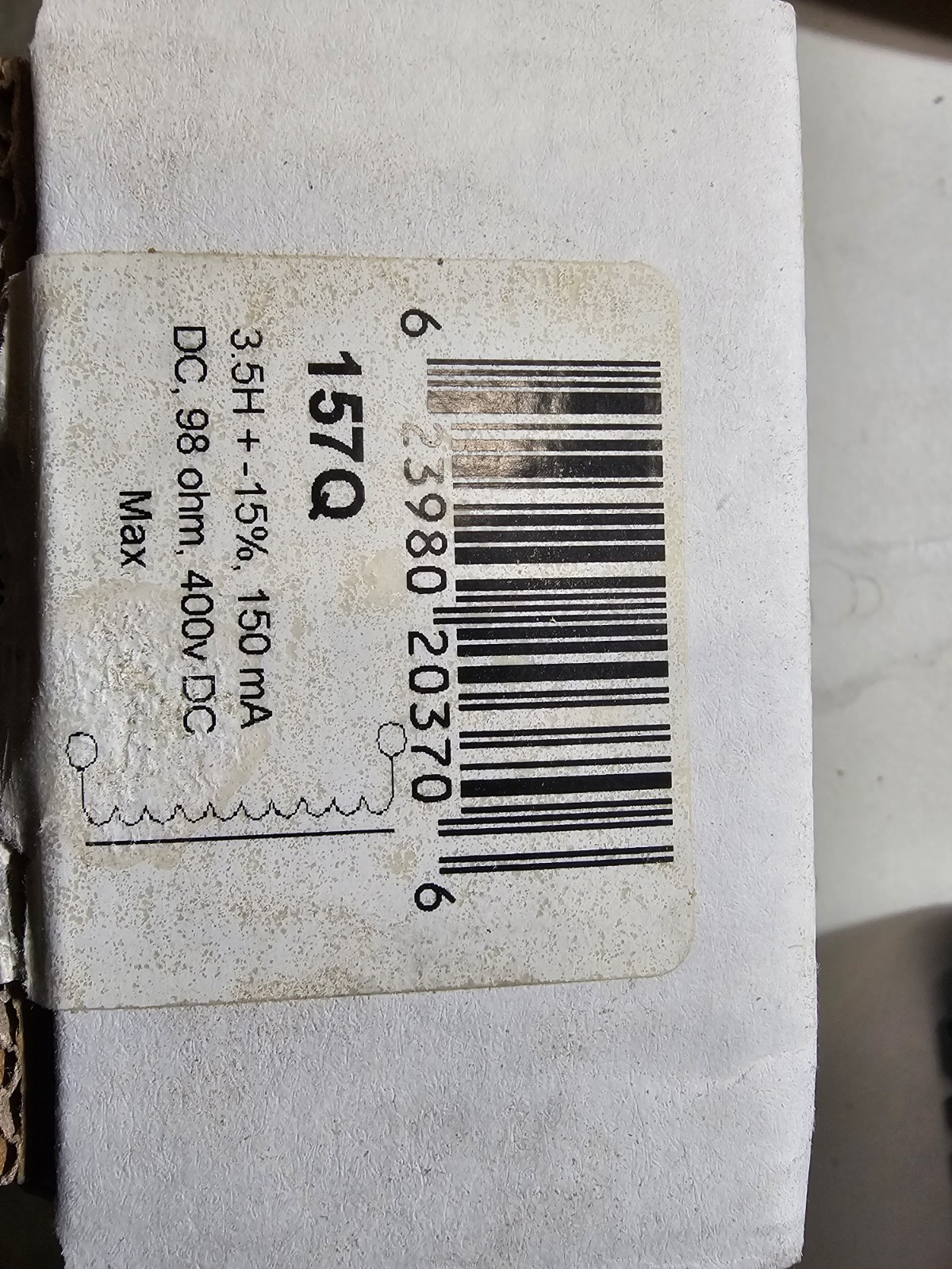 Hammond 157Q DC Reactor And Filter Choke