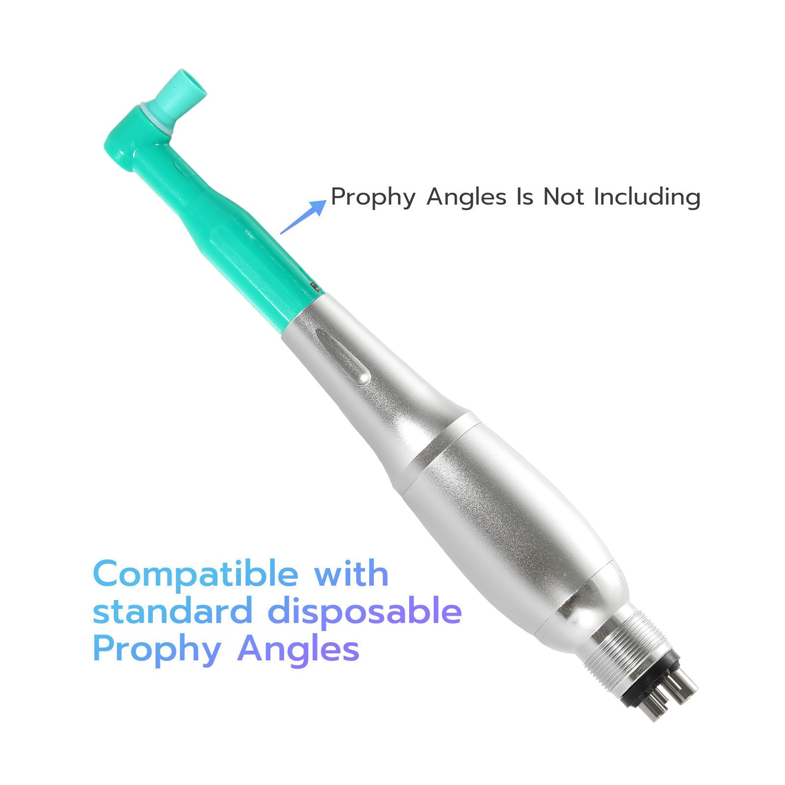 Dental 360° Swivel Hygiene Prophy Handpiece Air Motor 4:1 Cone 4 Holes 4000 rpm