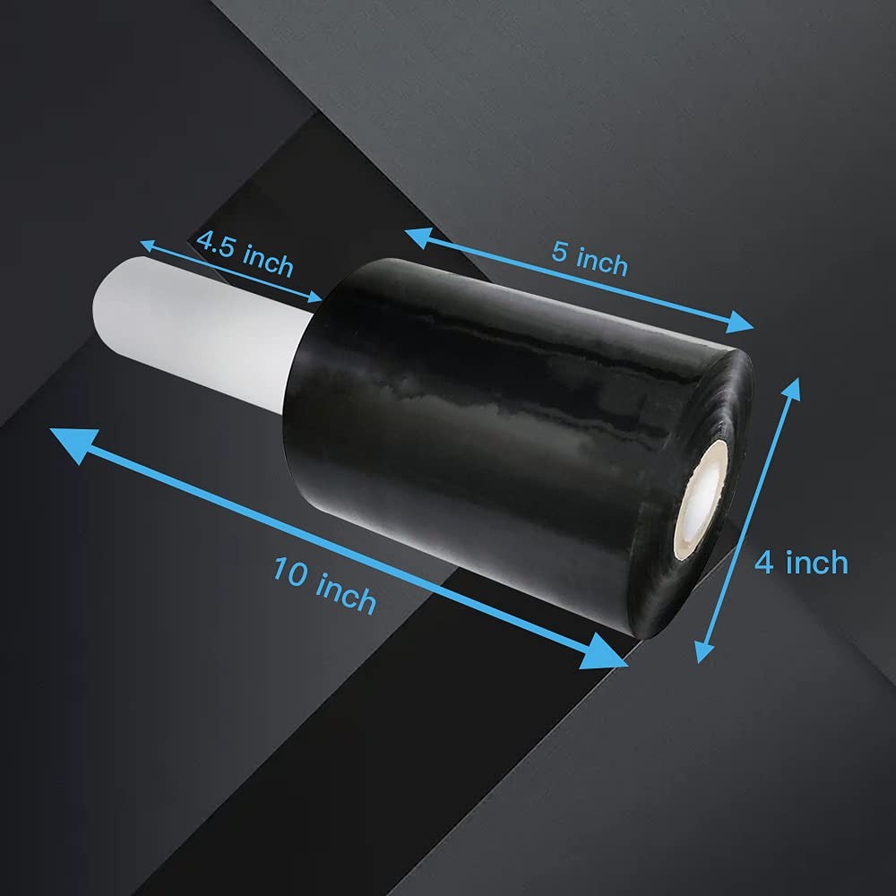 JA PACKING Stretch Wrap Plastic Wrap Roll Industrial Mini Stretch Wrap Roll w…