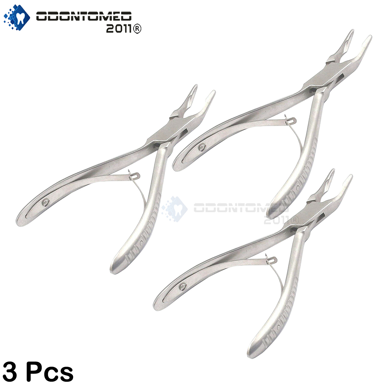 3 Pieces Of Blumenthal Bone Rongeur 30 Degree 5.5″ Surgical Dental Instruments