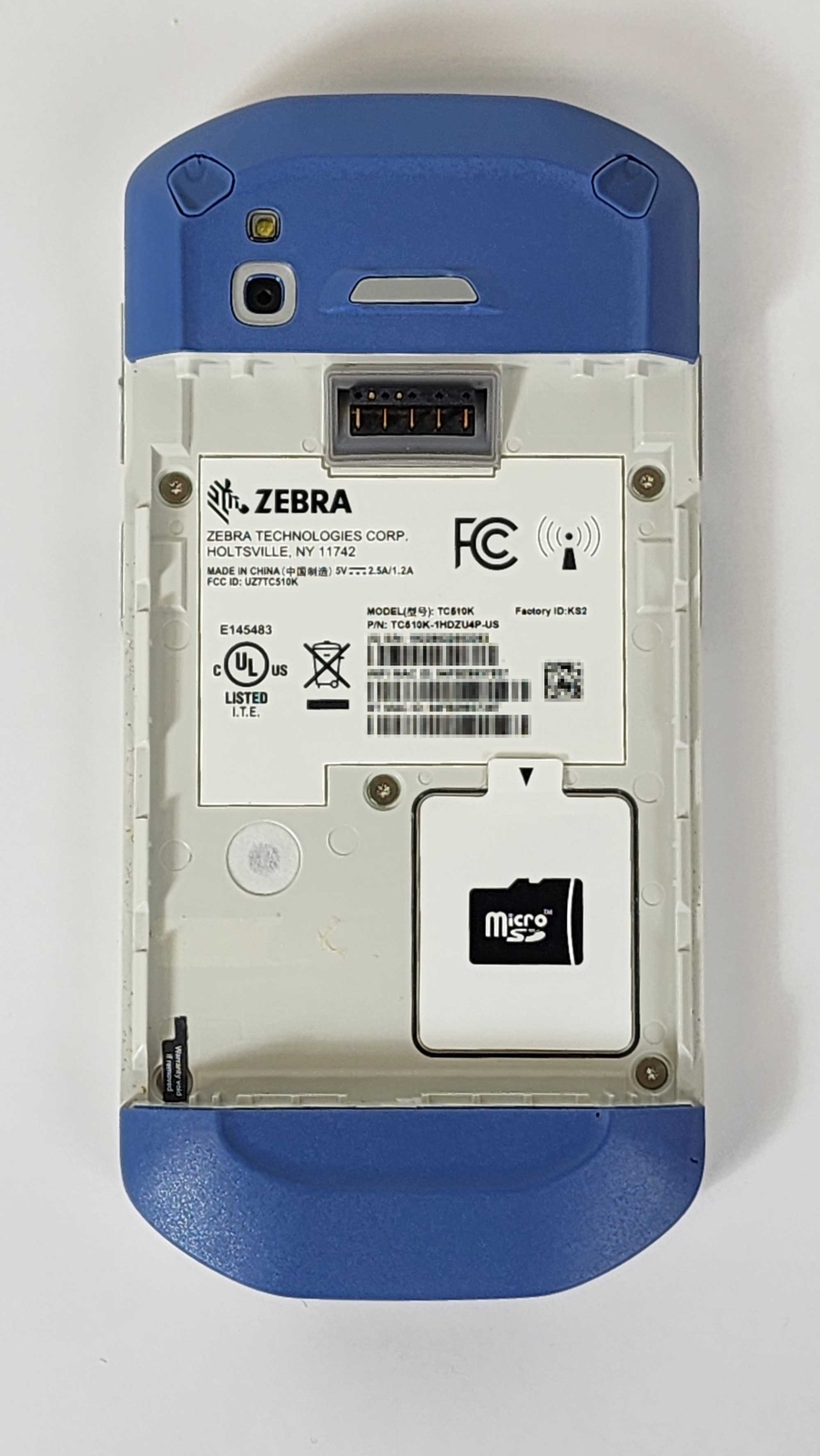 Zebra TC510K Mobile Computer 5″ LCD 2D SE47 Imager 4GB/32GB TC510K-1HDZU4P-US
