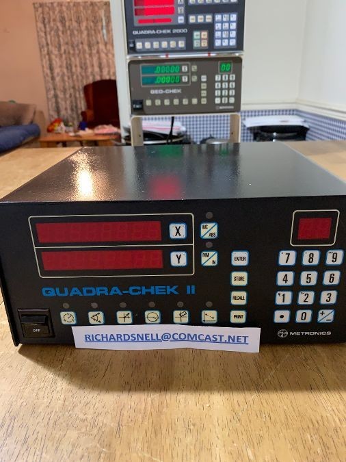 Nice Quadra-Chek -QC-II DRO Shell only to replace your DRO with bad Faceplate.