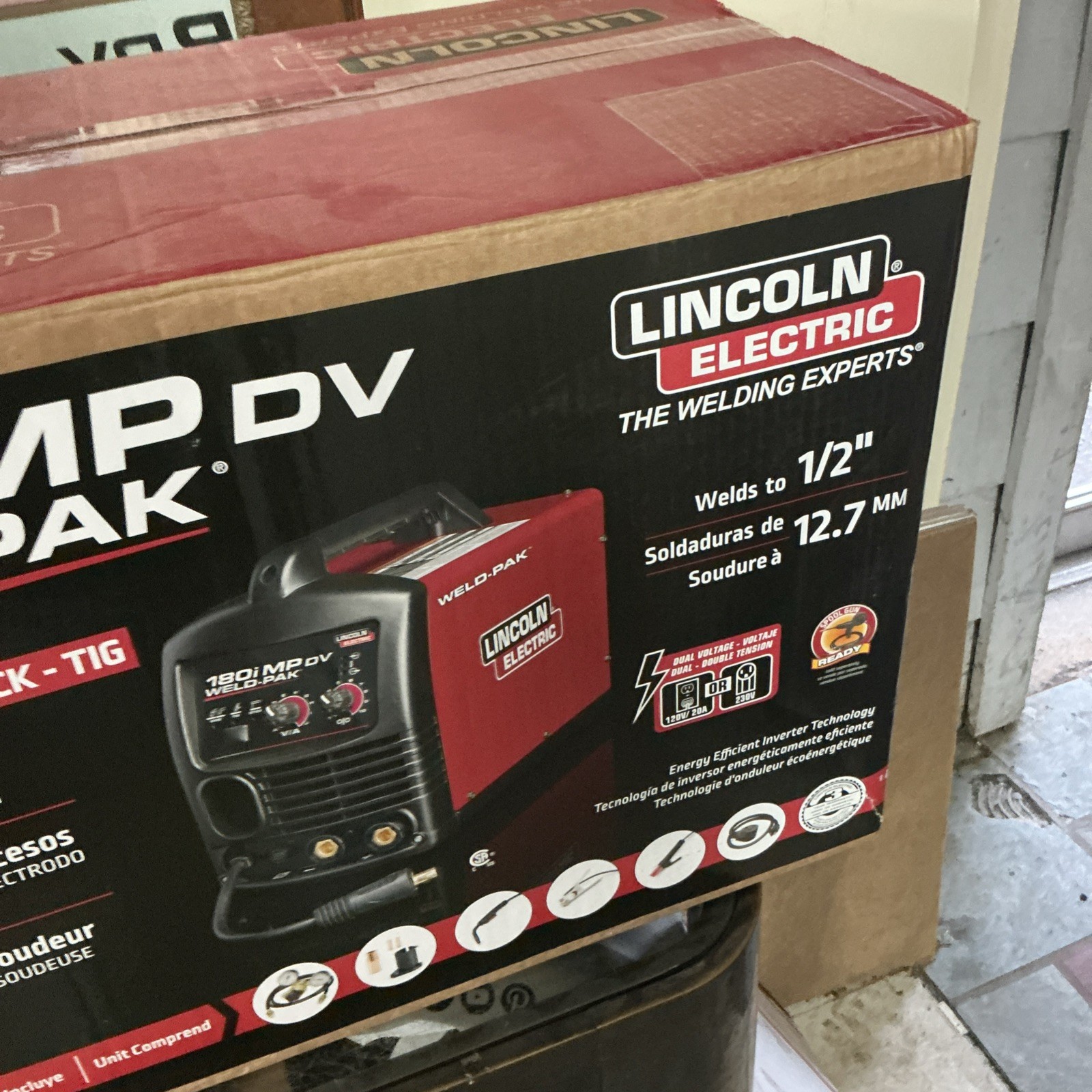Lincoln Electric 180i MP DV Weld Pak Multiprocess Welder K5257-1 New