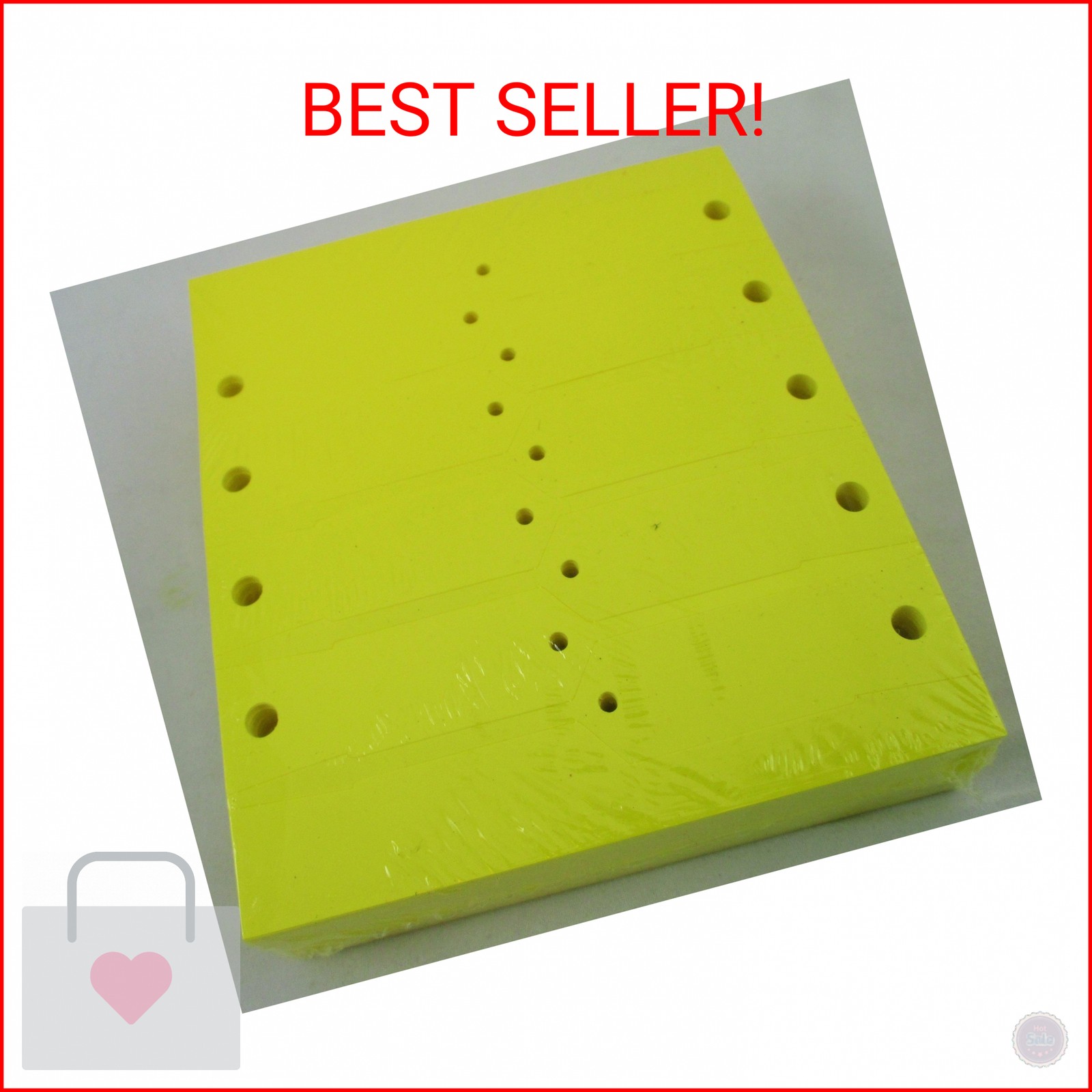 YELLOW Self-Locking Arrow Key Tags (1,000 per pack) Size 4 1/2″ X 3/4″ (YELLOW)