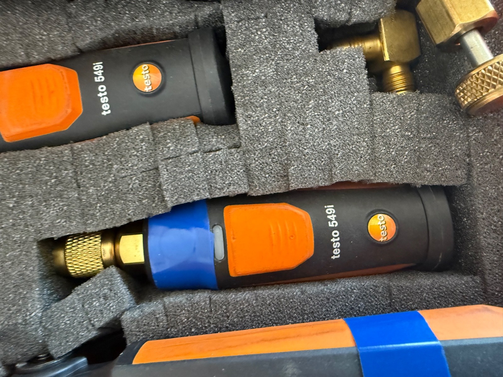 Testo Smart Probes HVAC Refrigeration Test Kit 115i & 549i Bluetooth 0563 000210