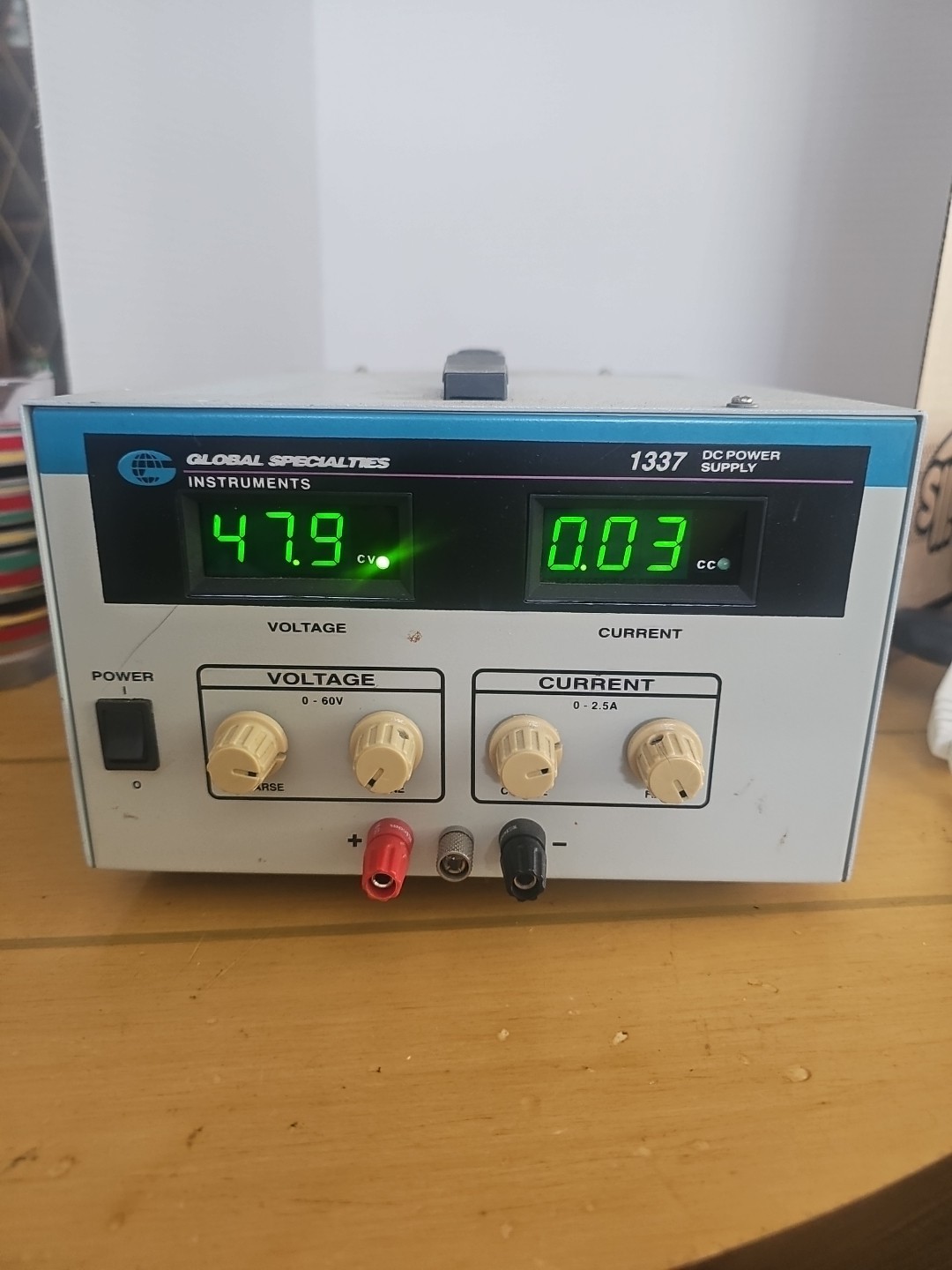 Global Specialties Instruments 1332A DC Power Supply 0-32V, 5A(3 In-Stock)