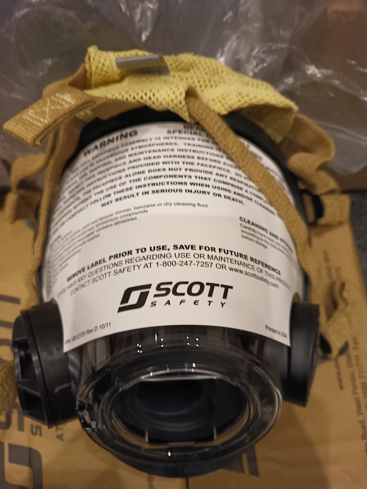 Scott Fire, CBRN & Safety AV3000 HT RECB Size Large Positive Pressure Face mask