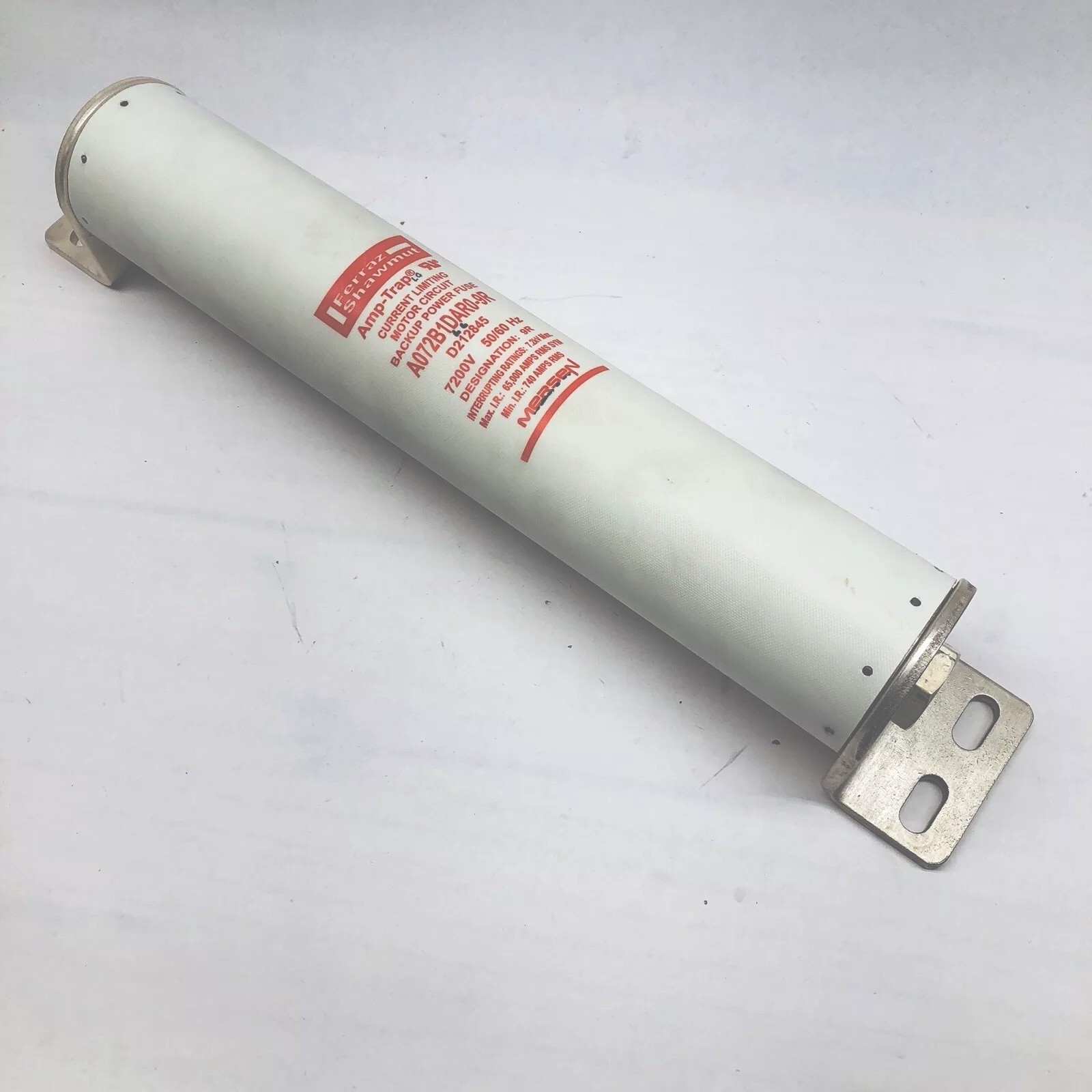 FERRAZ SHAWMUT-A072B1DAR0-9R-CURRENT MOTOR POWER FUSE 7200V 50/60HZ