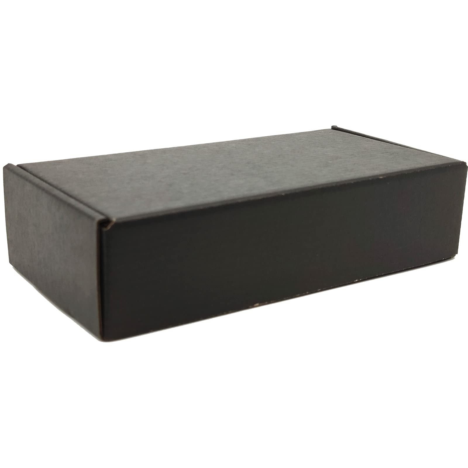 SENIAOAI Small 8x4x2 Black Shipping Boxes for Packaging inch,