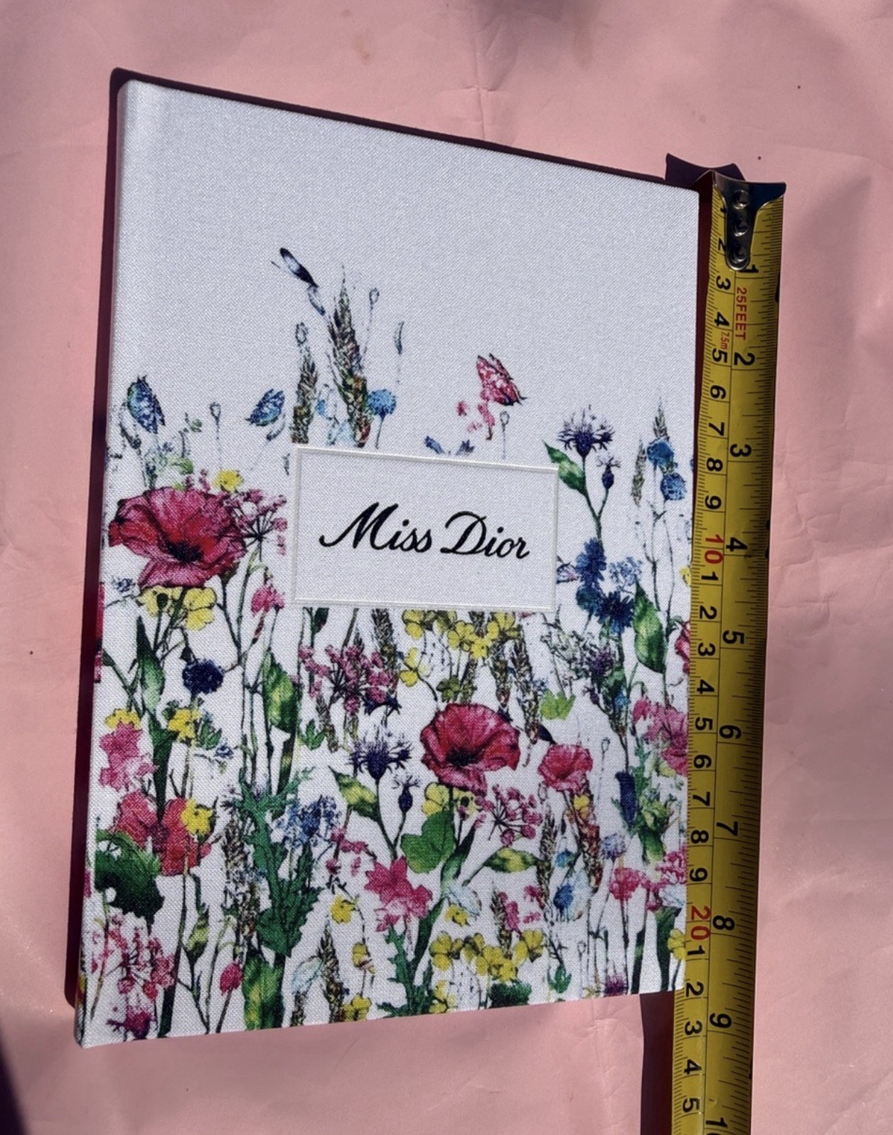 Miss Dior NOTEBOOK Floral Cover Blank Journal Notebook Writing Journal Rare
