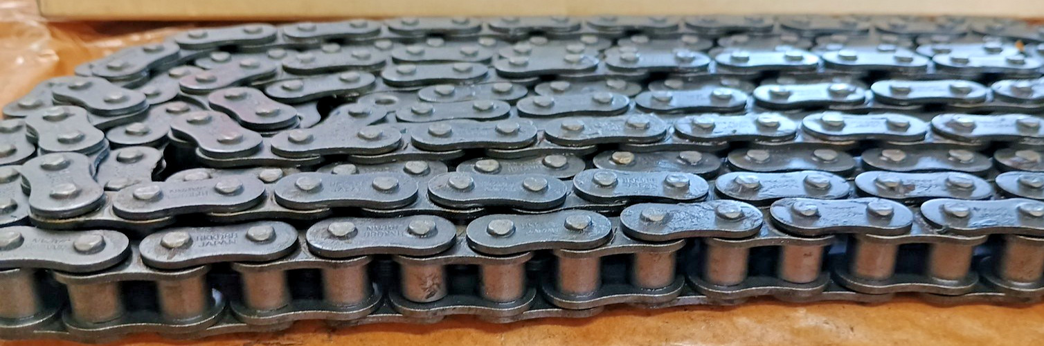 HKK Roller Chain 08B-1R 10′ 240 Links