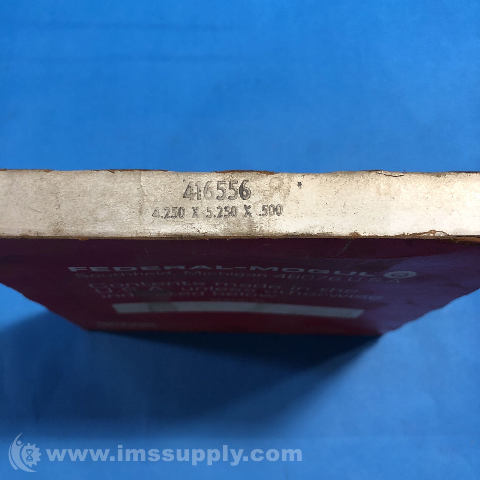 National 416556 Nitrile Oil Seal – Solid, 4.250 in Shaft FNFP
