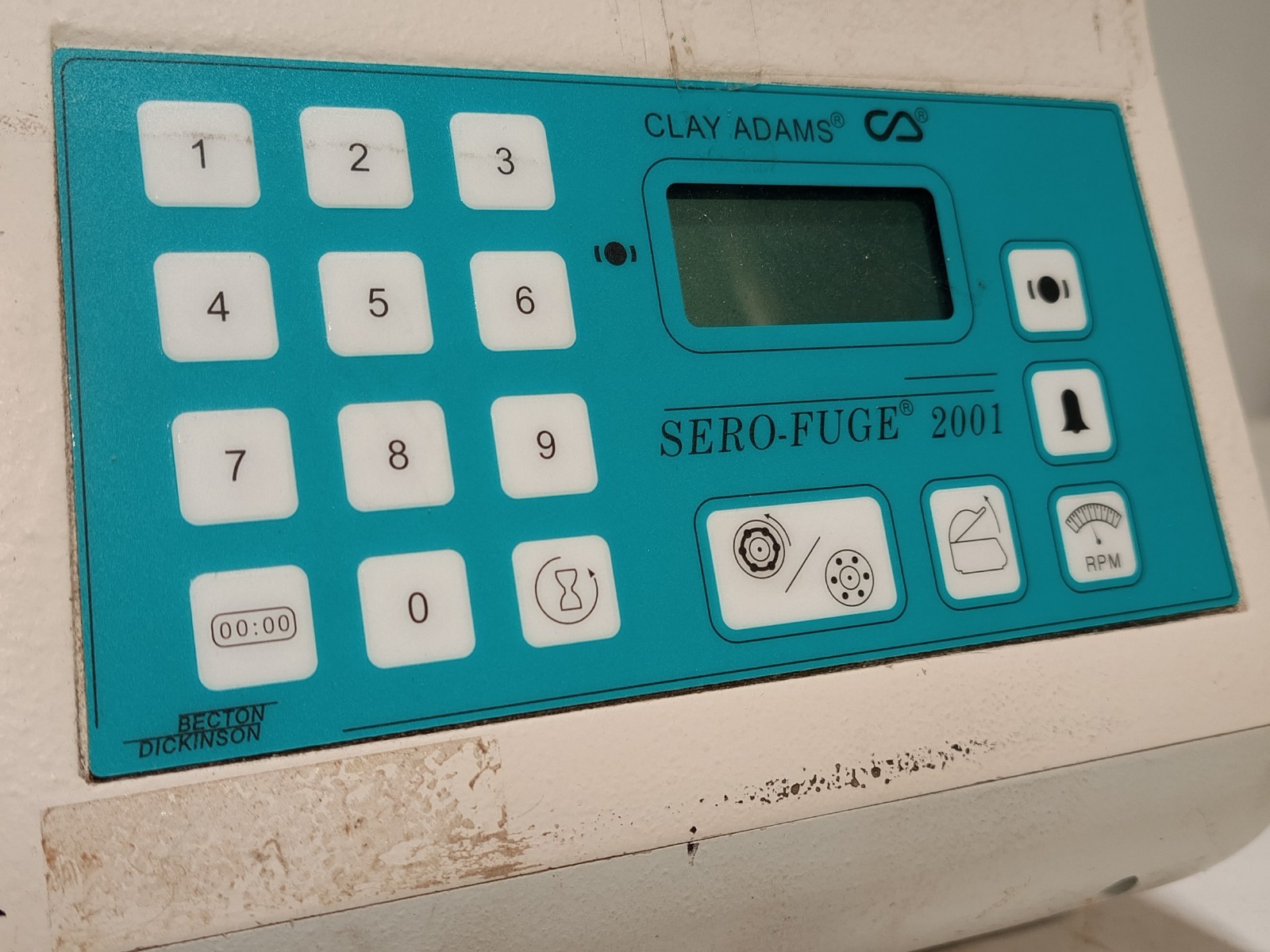 Becton Dickinson Clay Adams Brand Sero-Fuge 2001 Centrifuge 420351, 115VAC, 2A
