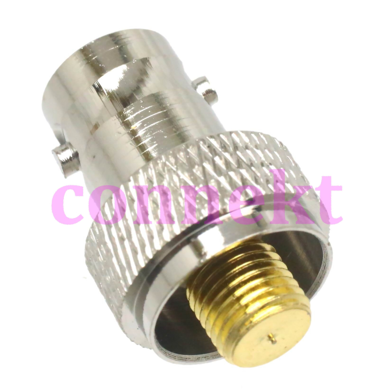 1x BNC Antenna Adapter Motorola Maxon Midland Tekk ICOM Radio GP68 HLN8262A gold