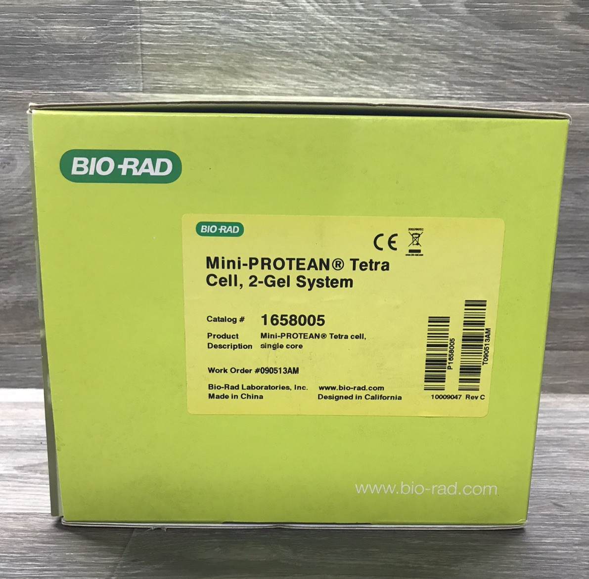 Bio-Rad Mini-PROTEAN Tetra Cell 2-Gel Vertical Electrophoresis System 1658005