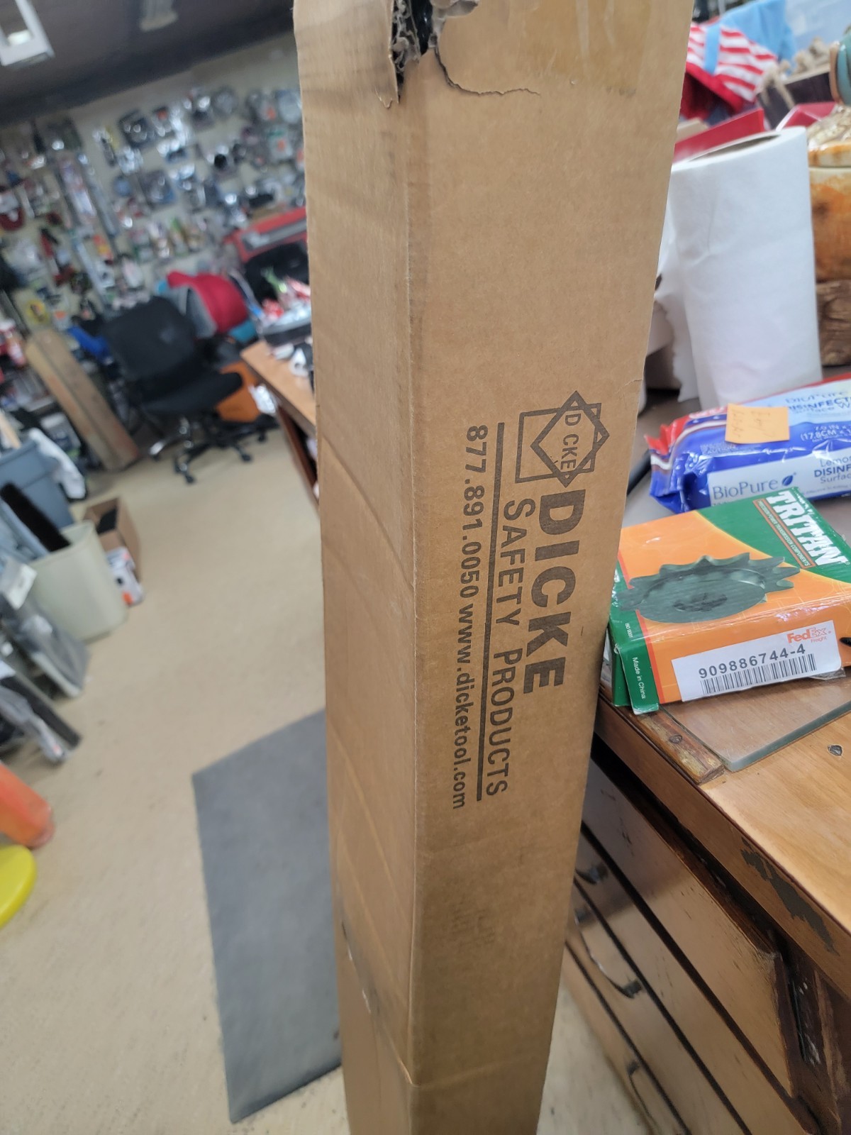DICKE T155 Tripod Sign Stand,Steel 23J508. Free Ship L48
