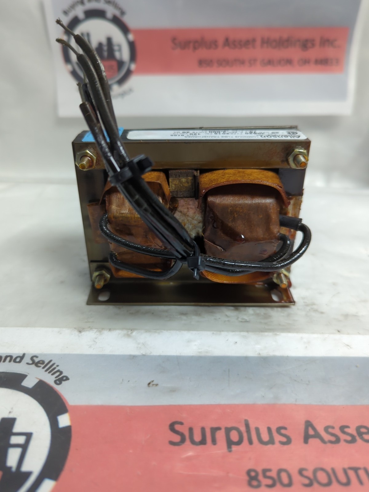 ALLANSON,30S20,TYPE 2016 TRANSFORMER PRI 120V-7VA SEC 3000-20MA NOS