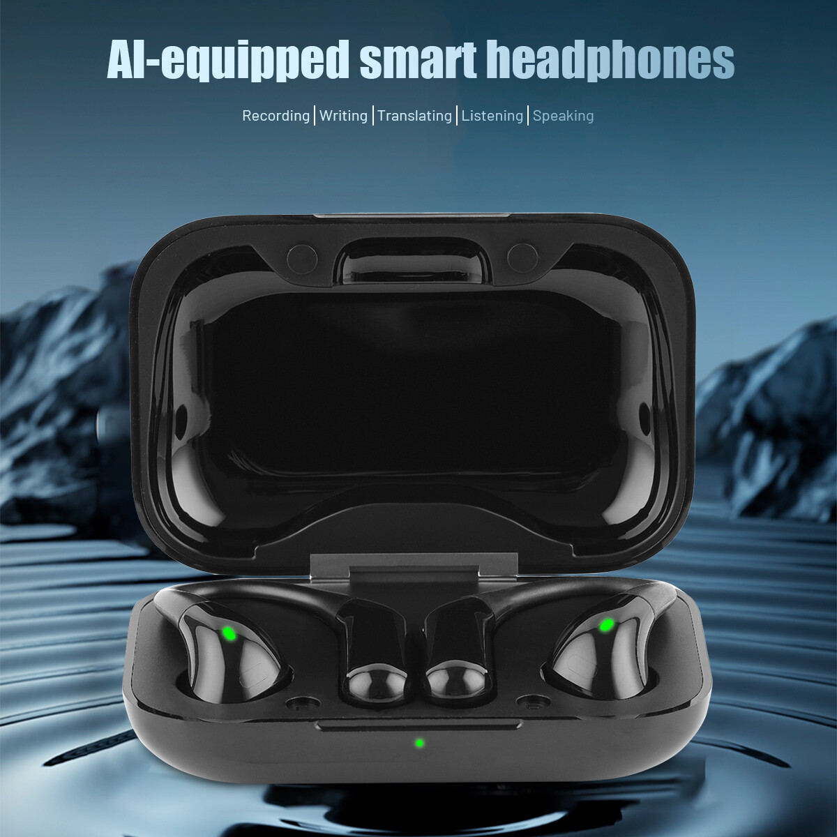 144+ Language Translator Earbuds Wireless Bluetooth Headphones For IOS Samsung