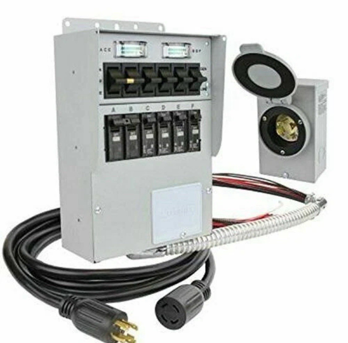 NEW Reliance Controls 3006HDK 6-circuit Generator Power Transfer Switch Kit