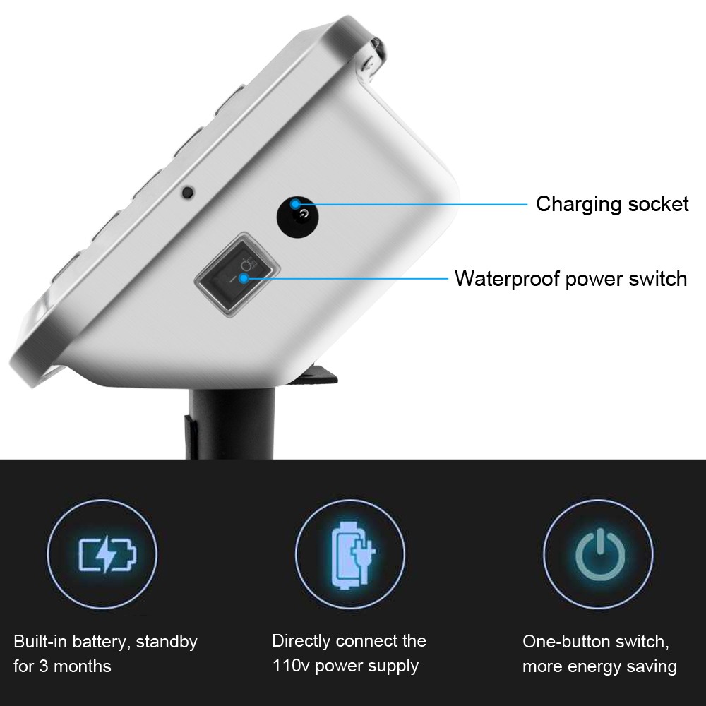 220lb Electronic Luggage Scale with Price Calculator High Precision Scale Black