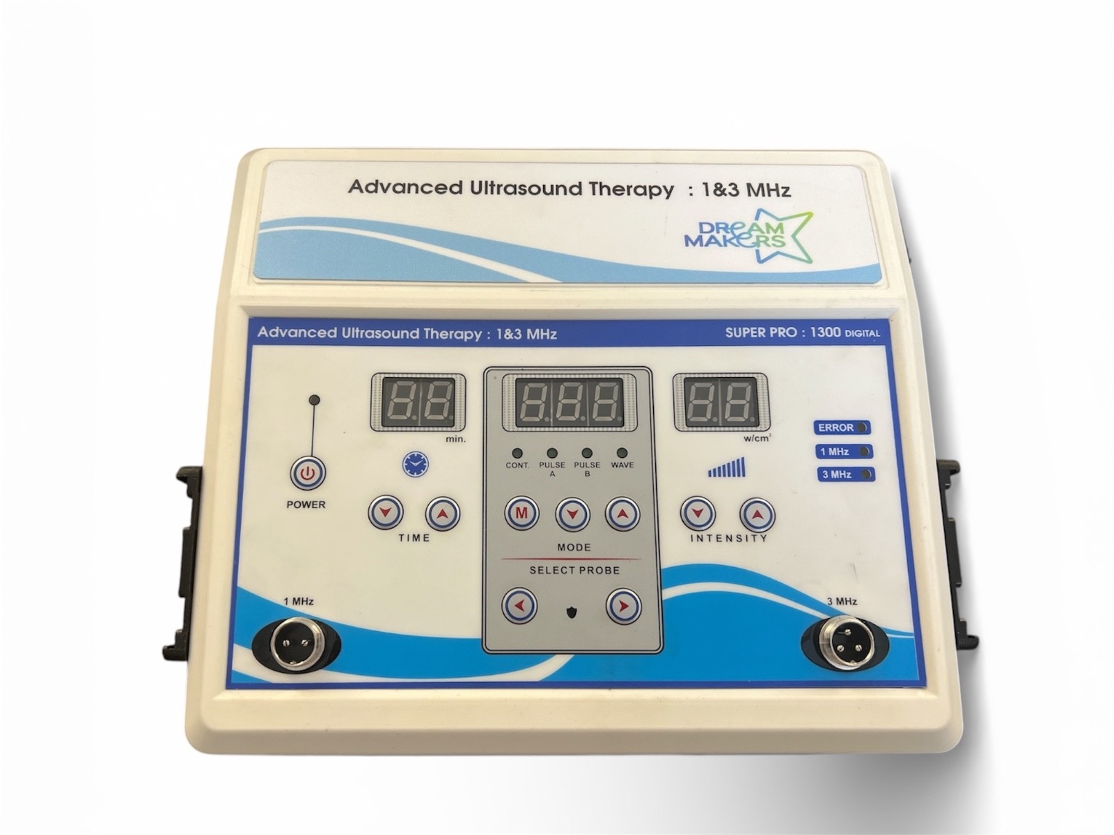 Dual 1 & 3 Mhz Ultrasound Therapy Physical Pain Relief Therapeutic Machine