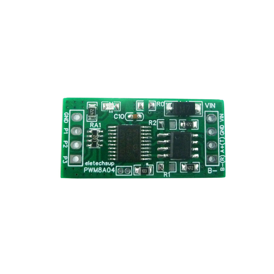 3 Ch RS485 PWM Square Wave Pulse signal Generator UART RS232 RS485 Bus Modbus