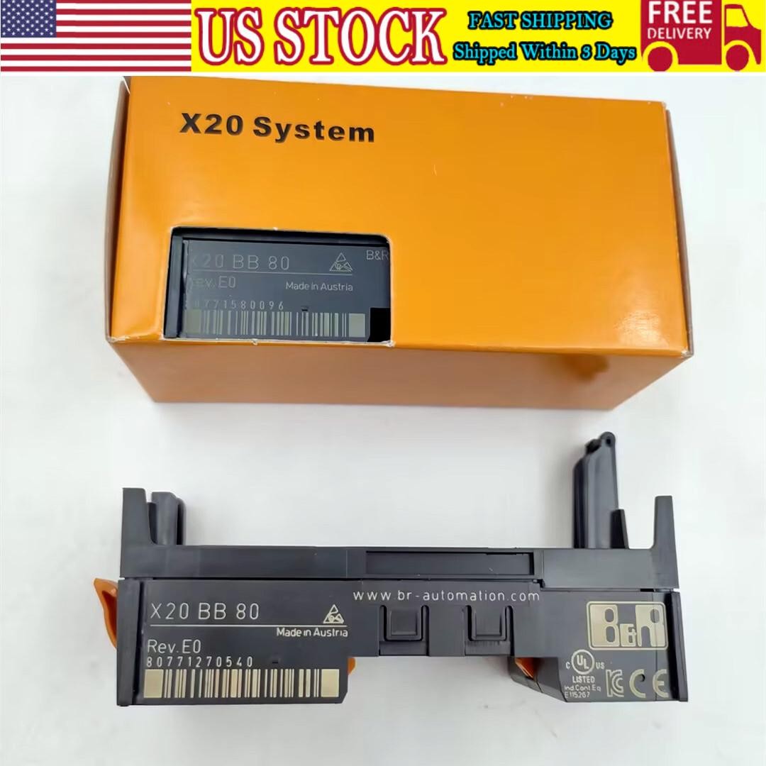 (NEW IN BOX) B&R X20BB80 X20 BB 80 Module