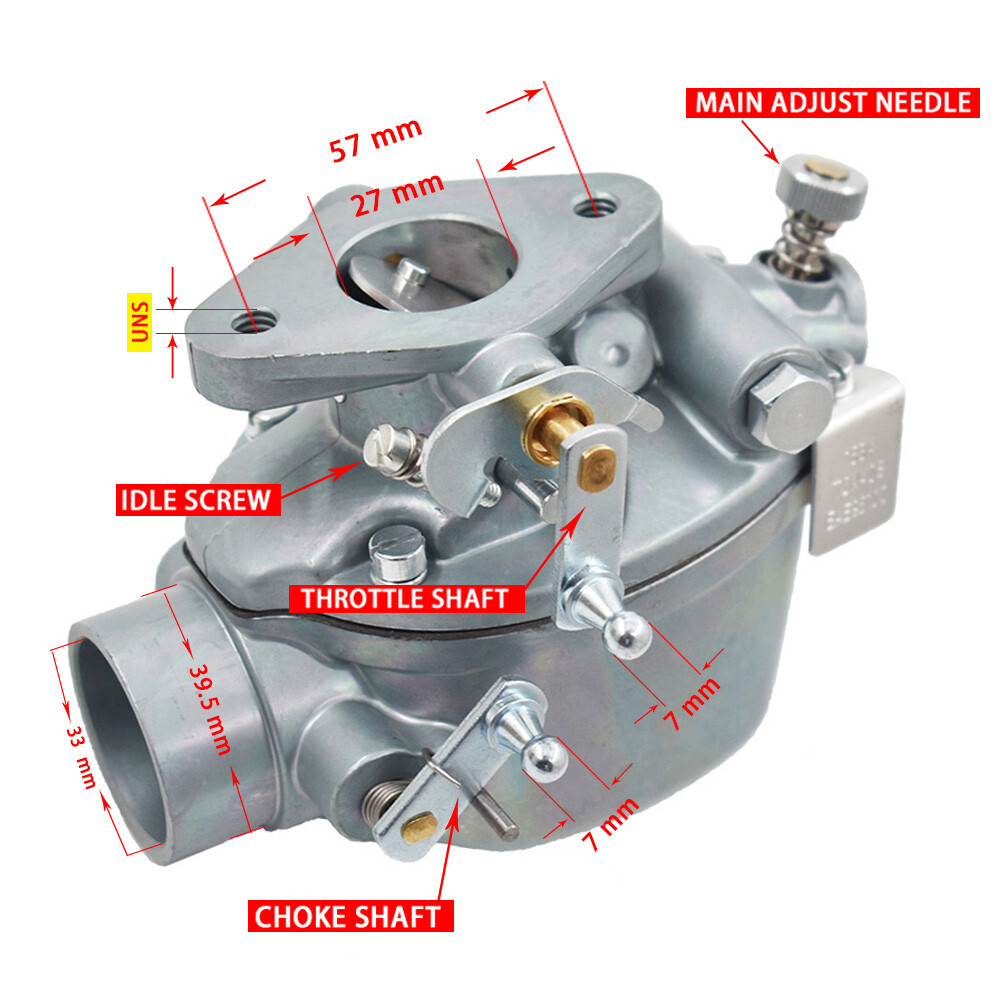 Carburetor For Ford Jubilee NAA NAB Tractor EAE9510C 600 620 660 700 740 800 850