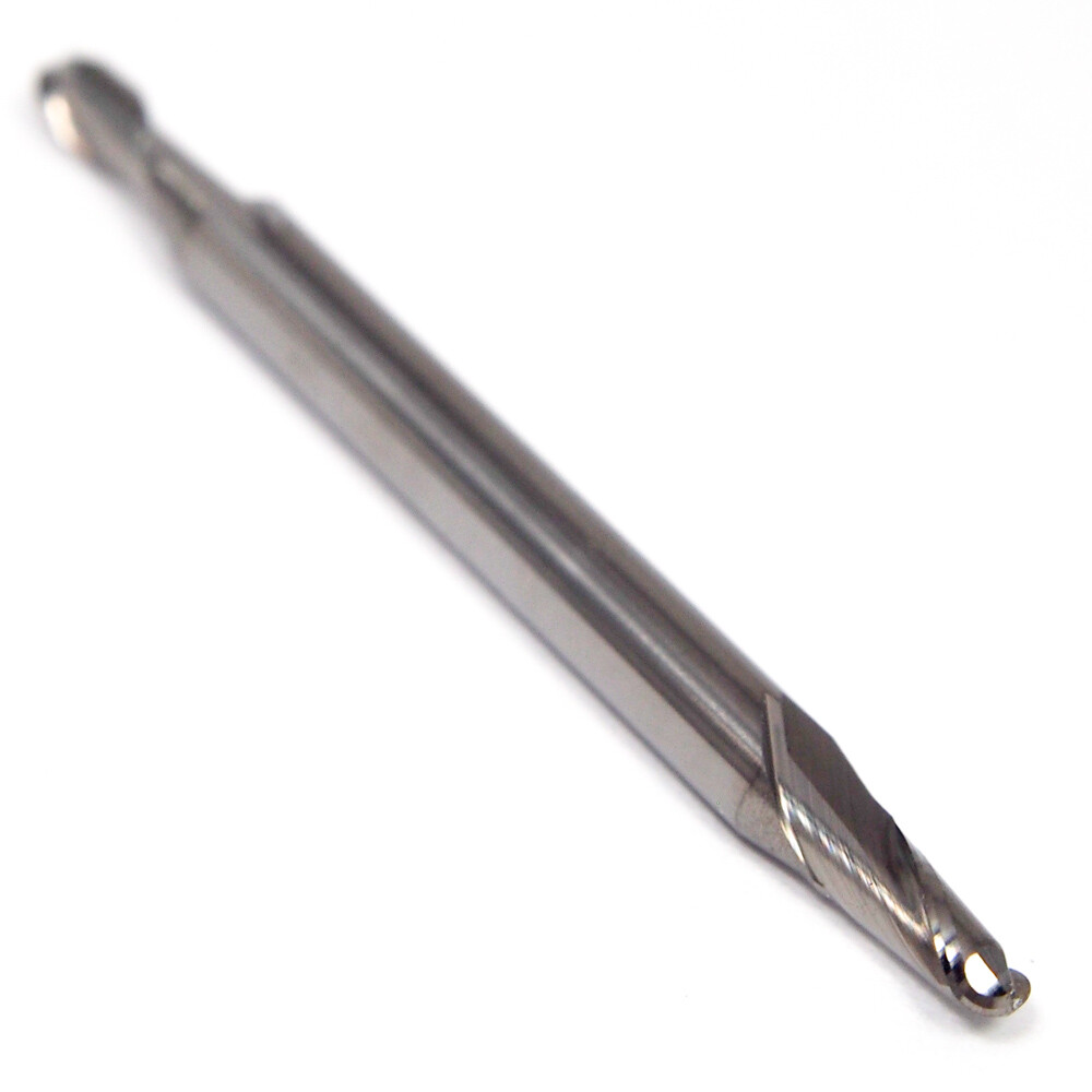 Atrax 85307064 Carbide Ball Double End Mill 3/32″ 2FL Uncoated