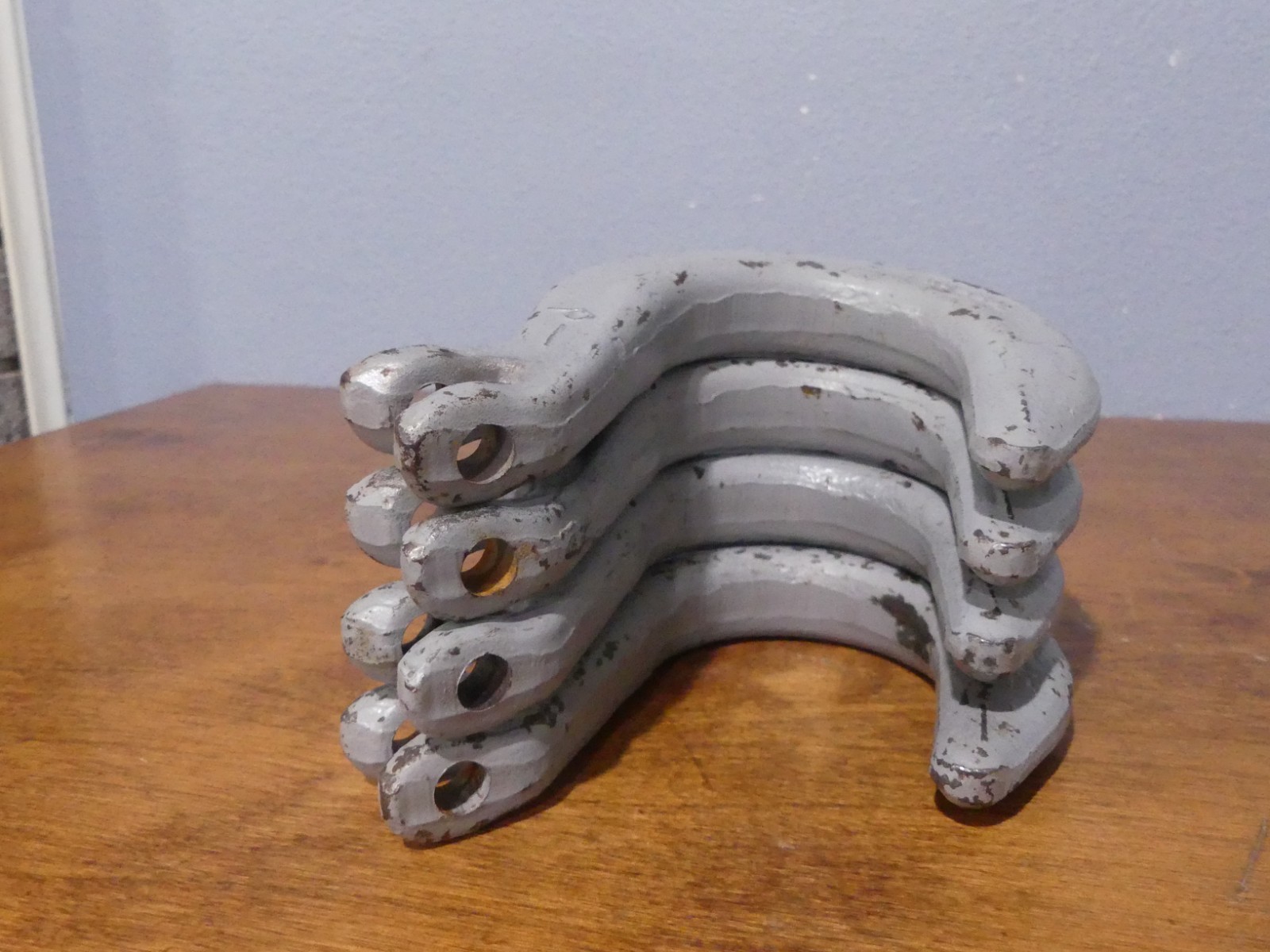 Lot of 4 Crosby 100 Grade 5/16-8 Alloy Hook