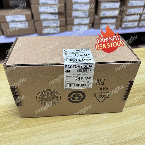 New AB 1766-L32BWA New Factory Sealed AB 1766L32BWA1400 32 Point Controller