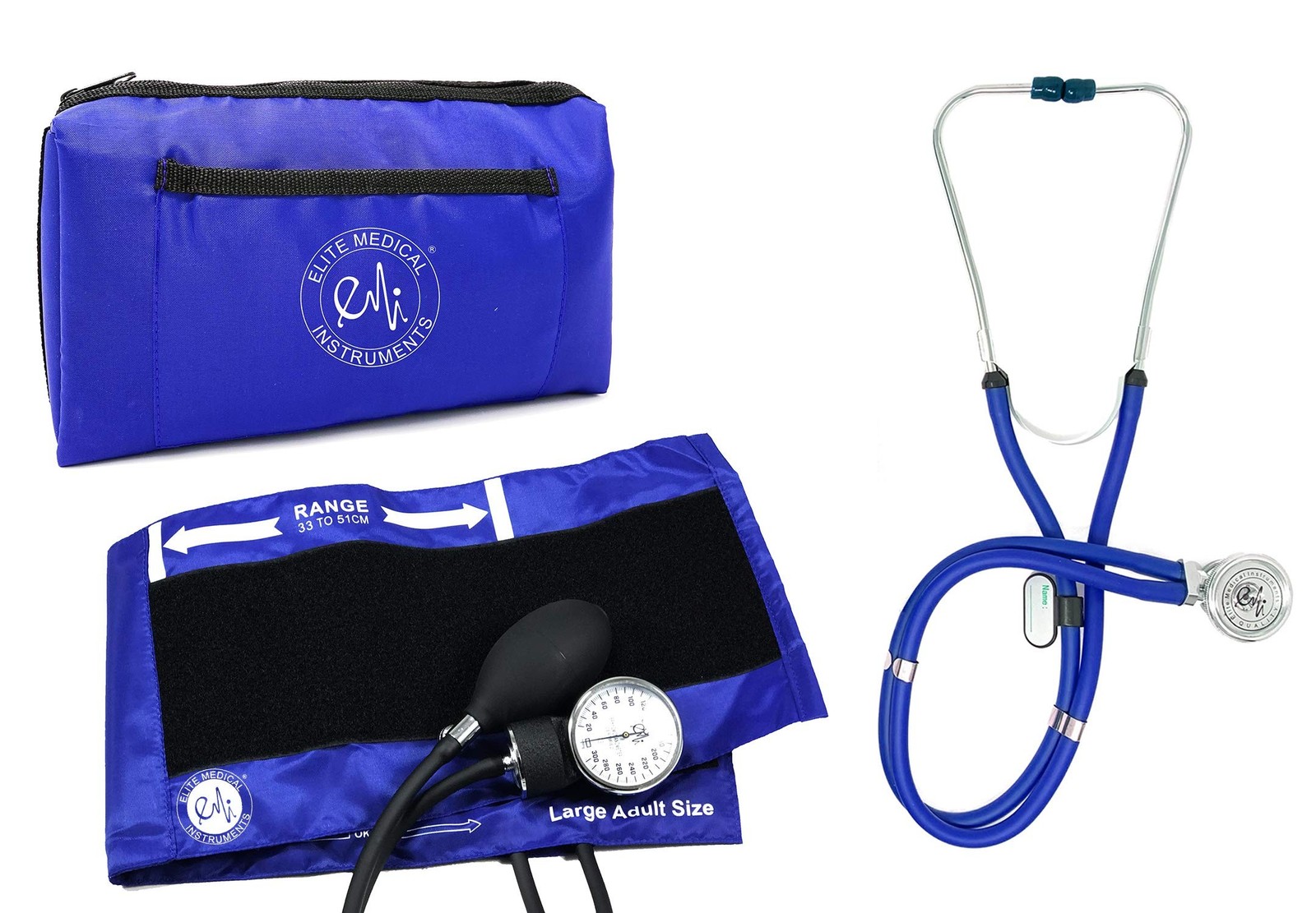 EMI EBL-430 Royal Sprague Stethoscope and Large Adult Cuff (See Large Cuff Si…