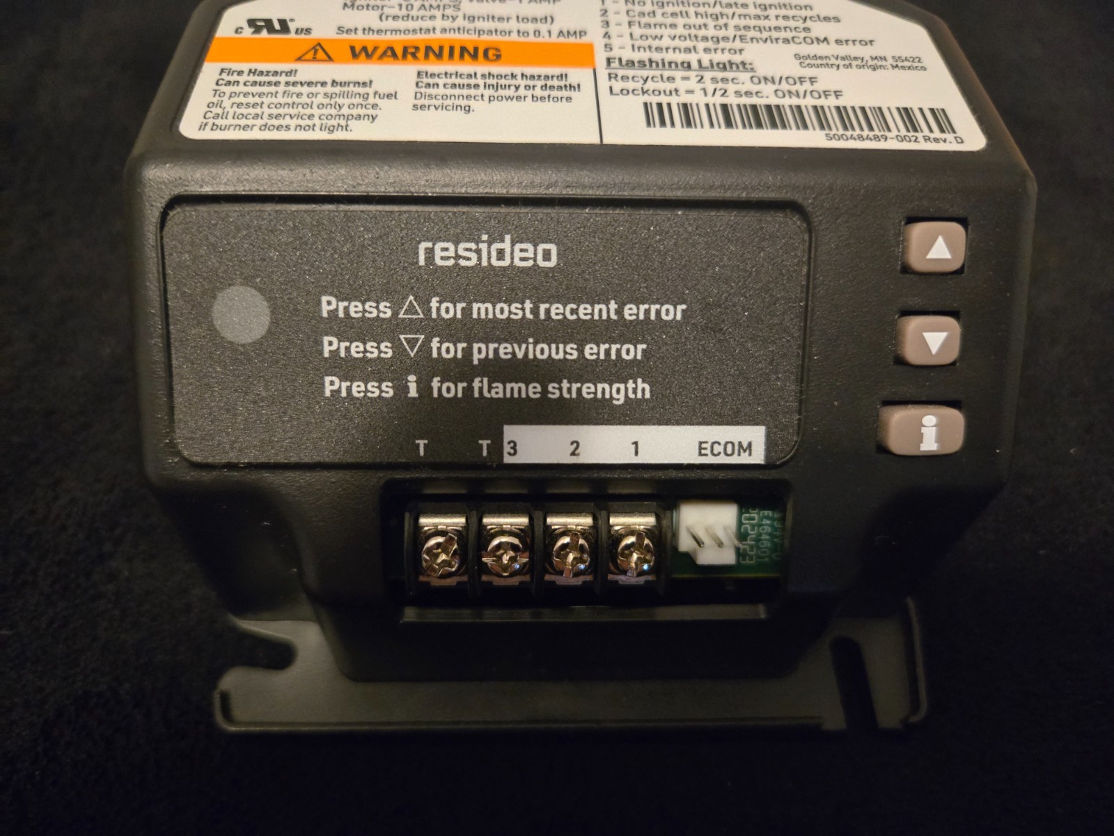 Honeywell R7284B1024