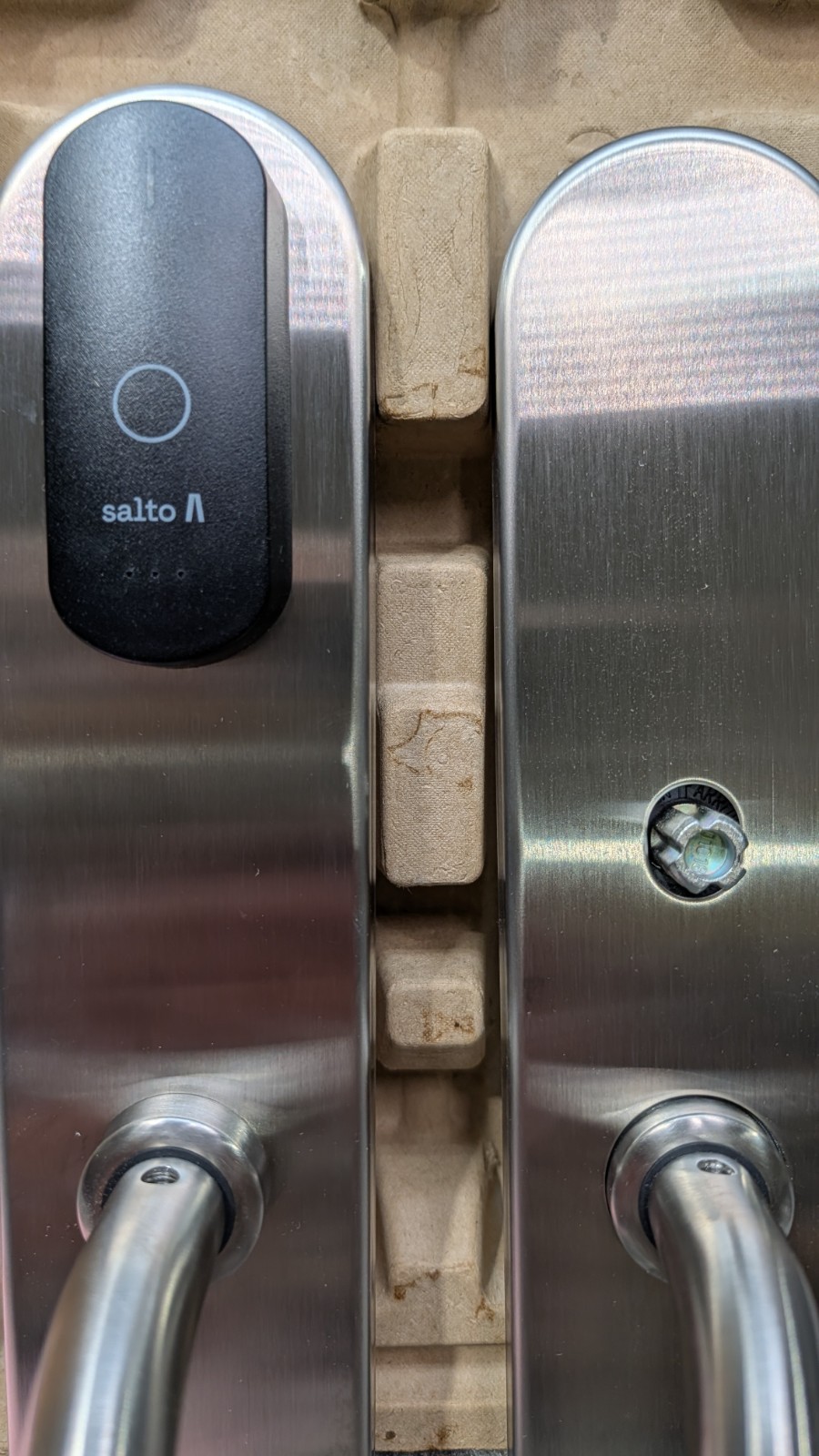 Salto XS4 Original+ W60M Electronic Door Lock Polished Nickel 🔥New🔥