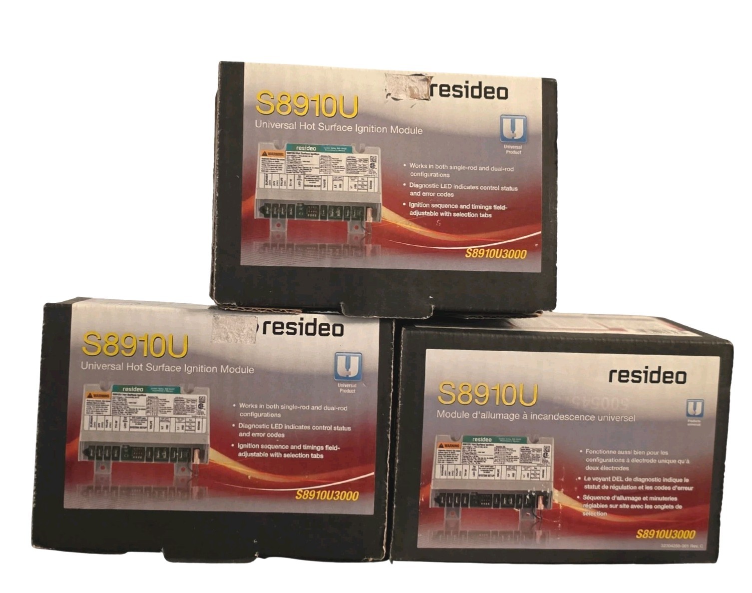 New Resideo S8910U Universal Hot Surface Ignition Control Board Module