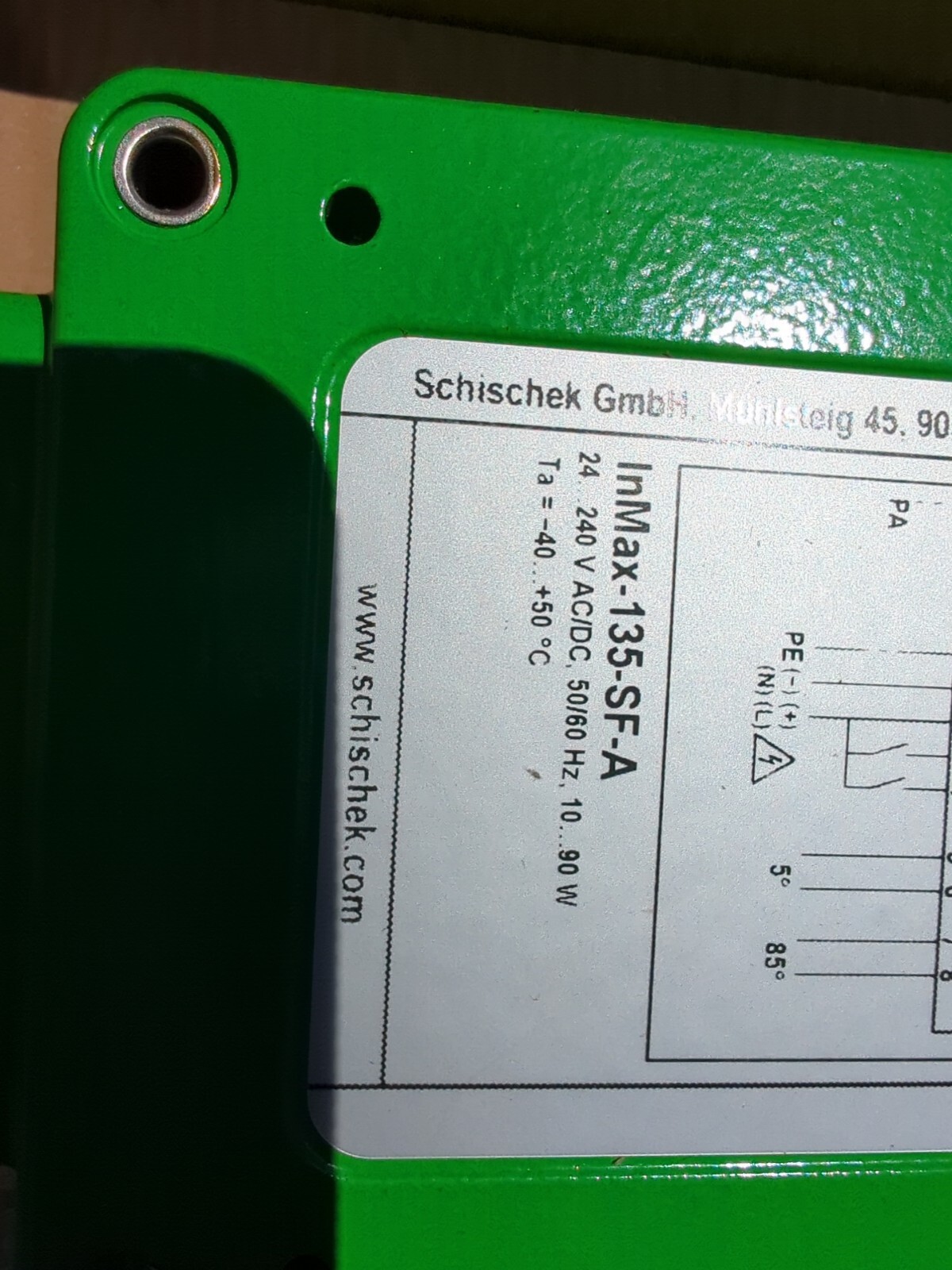 Schischek InMax 135-SF-A Actuator