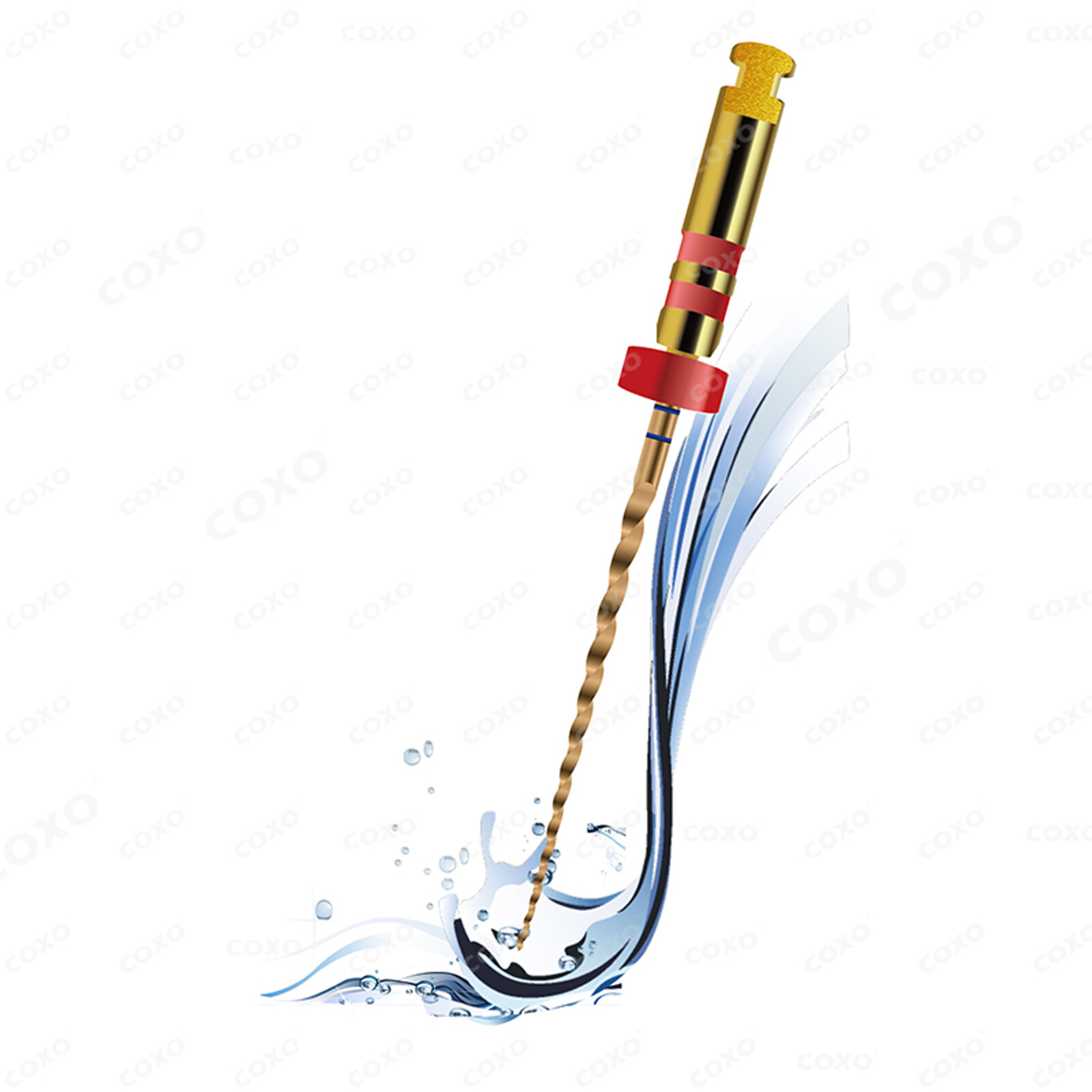 COXO SOCO SC-PRO Endo Controlled Memory NITI Gold Files Mixed 21/25/31mm