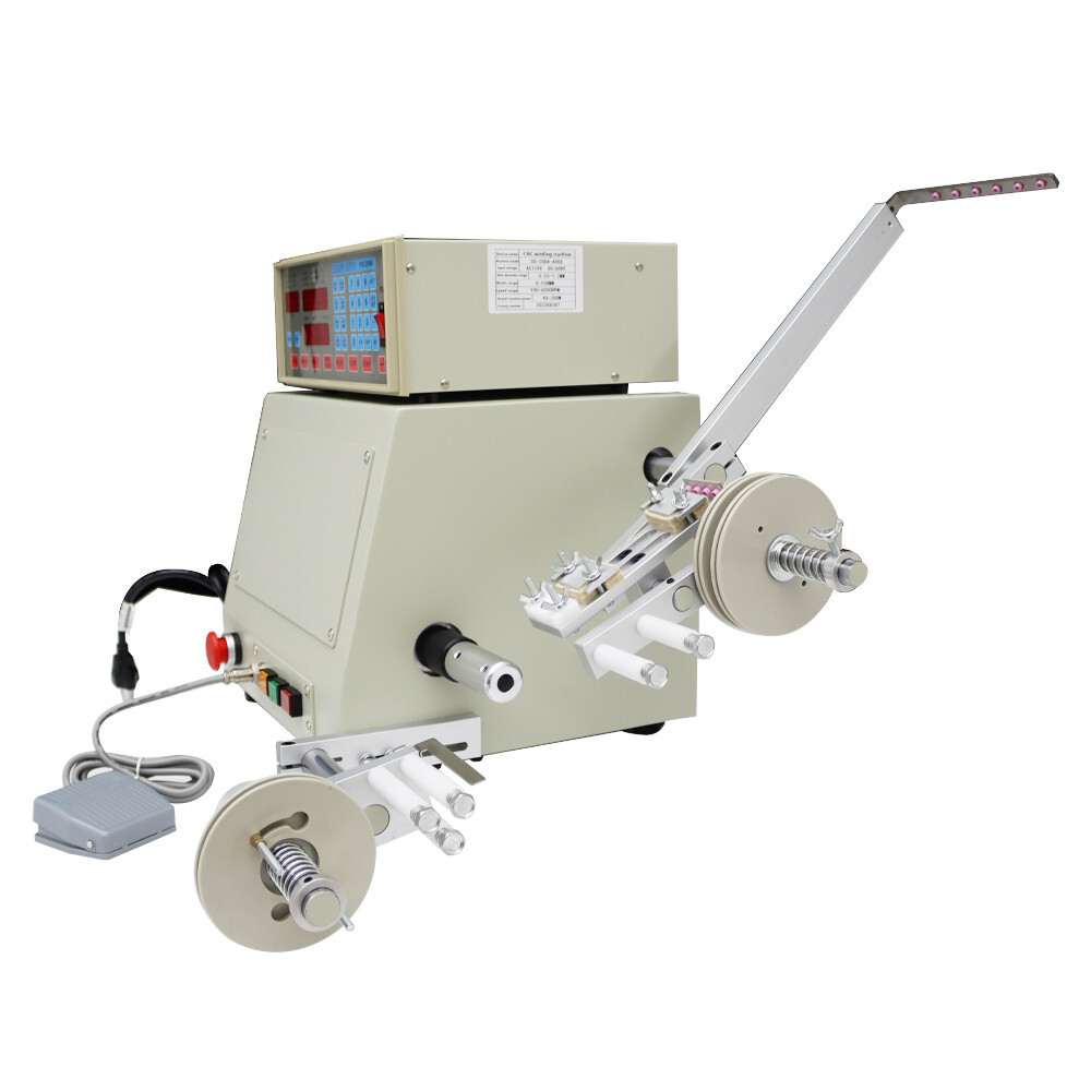 110V CNC Automatic Computer Coil Winder Winding Machine for 0.04-1.2 mm Wire