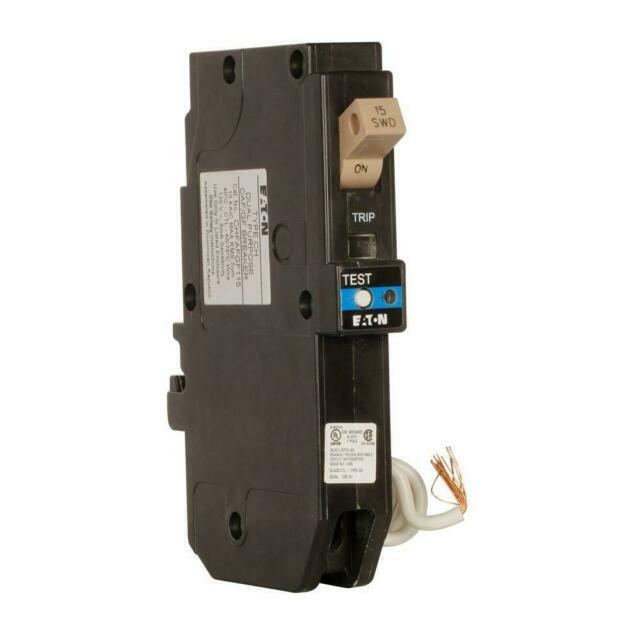 Eaton 15A Dual Purpose Arc Fault/Ground Fault Circuit Breaker – #CHFAFGF115CS