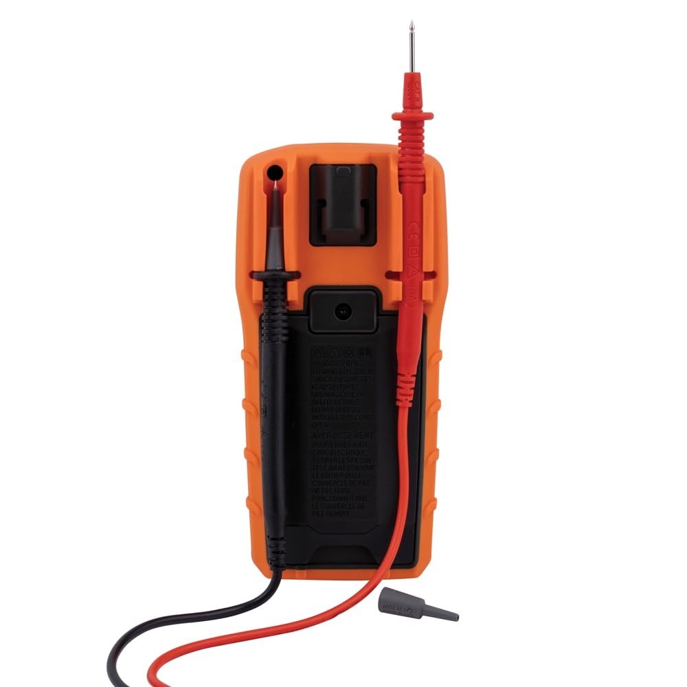 Digital Multimeter Auto-Ranging TRMS 600V AC/DC Voltage 10A Current 50MΩ Resista