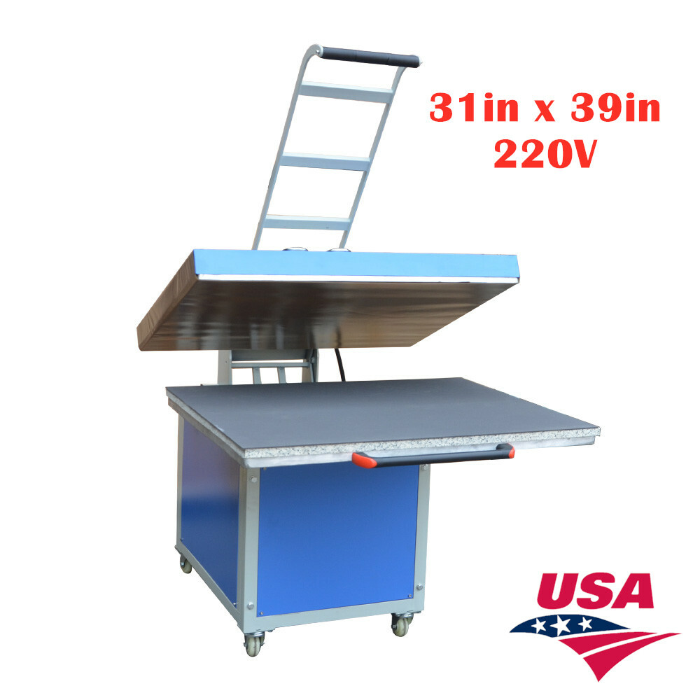31in x 39in Large Format Manual Operation Hand Force Textile Thermo Transfer