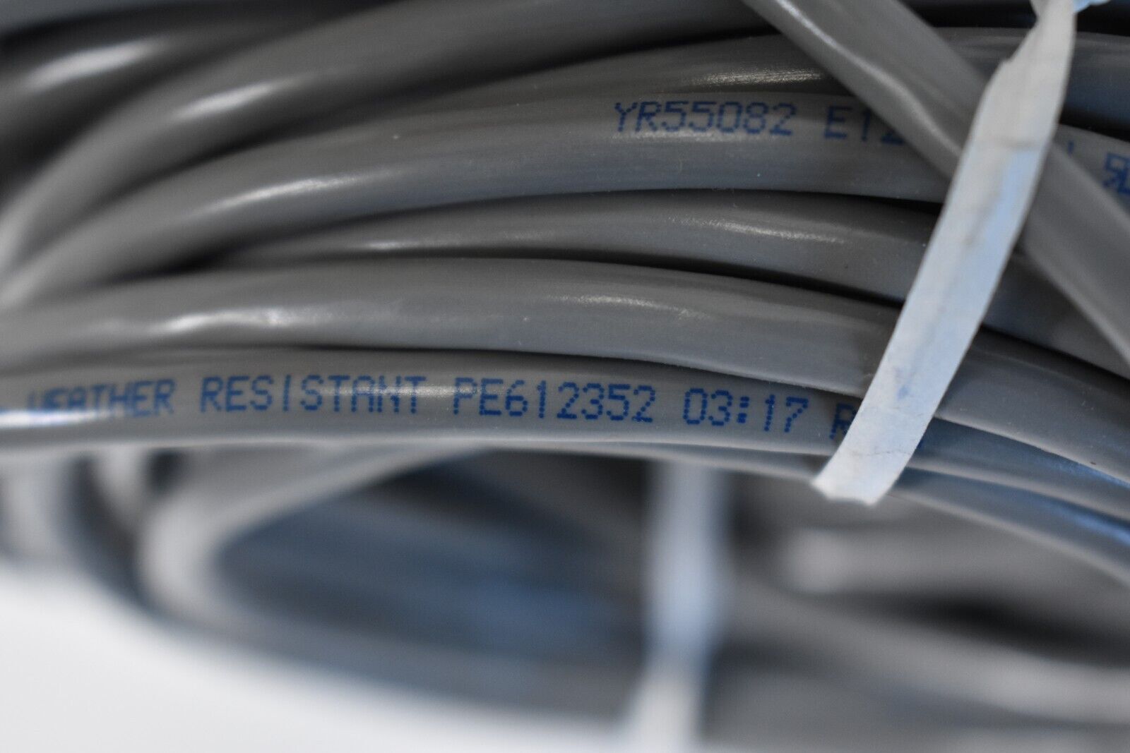 5 Pin Straight Female Connector Cable To Wire Ended Gray YR55082 E12683-BN